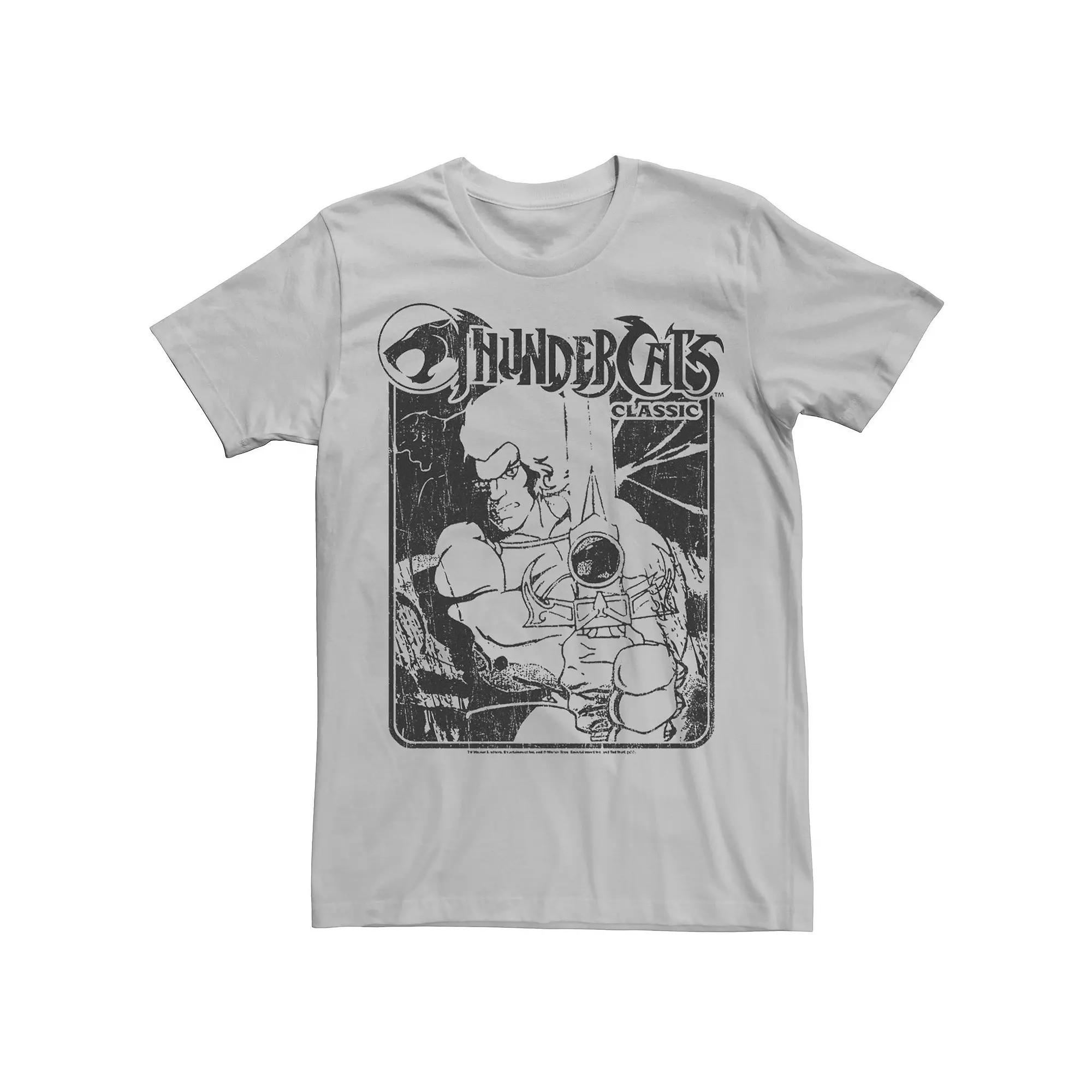 Men's ThunderCats Lion-O Distressed Portrait Panel Tee,  Product Image