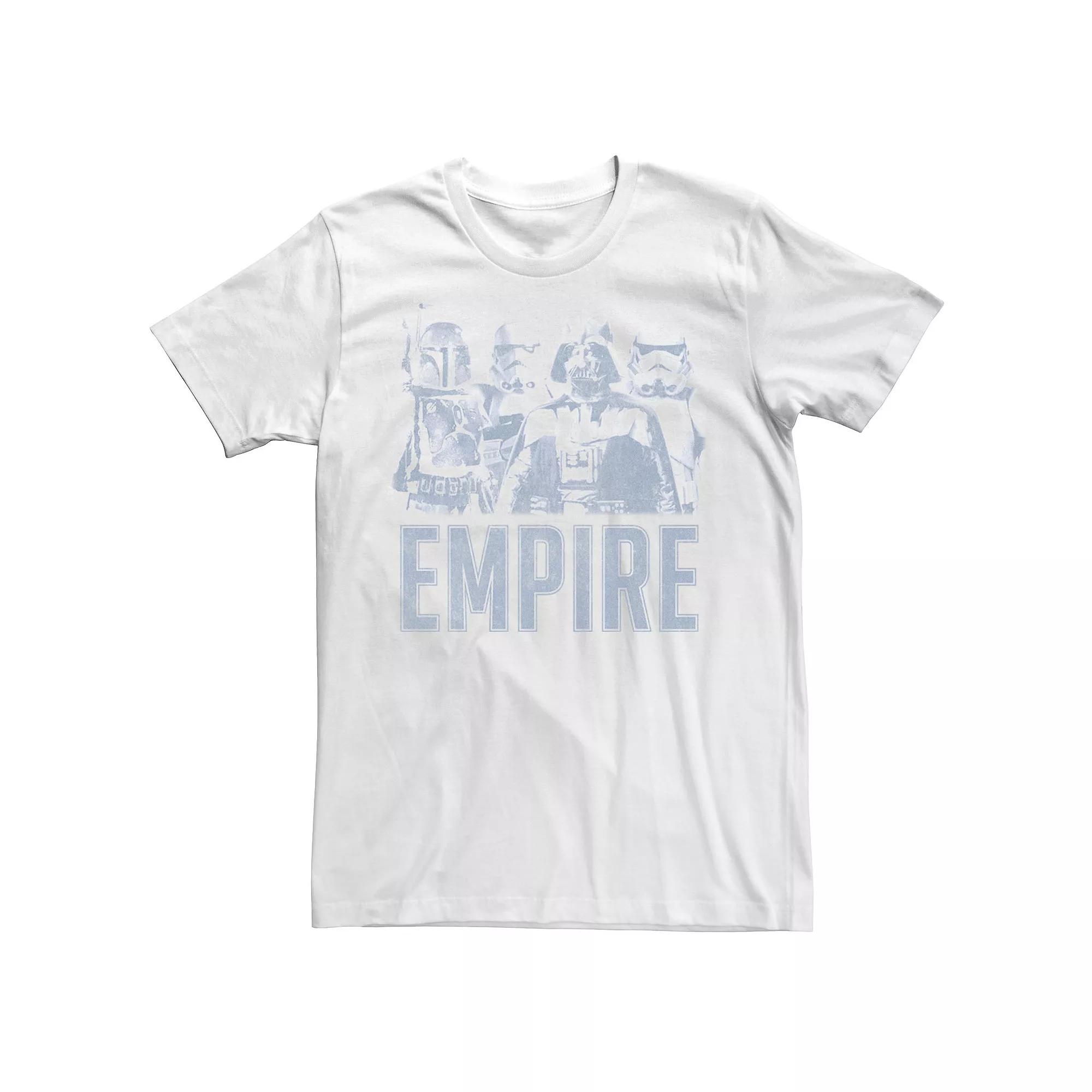 Men's Star Wars Empire Lineup Vintage Group Shot Tee, Boy's, Size: XS, White Product Image