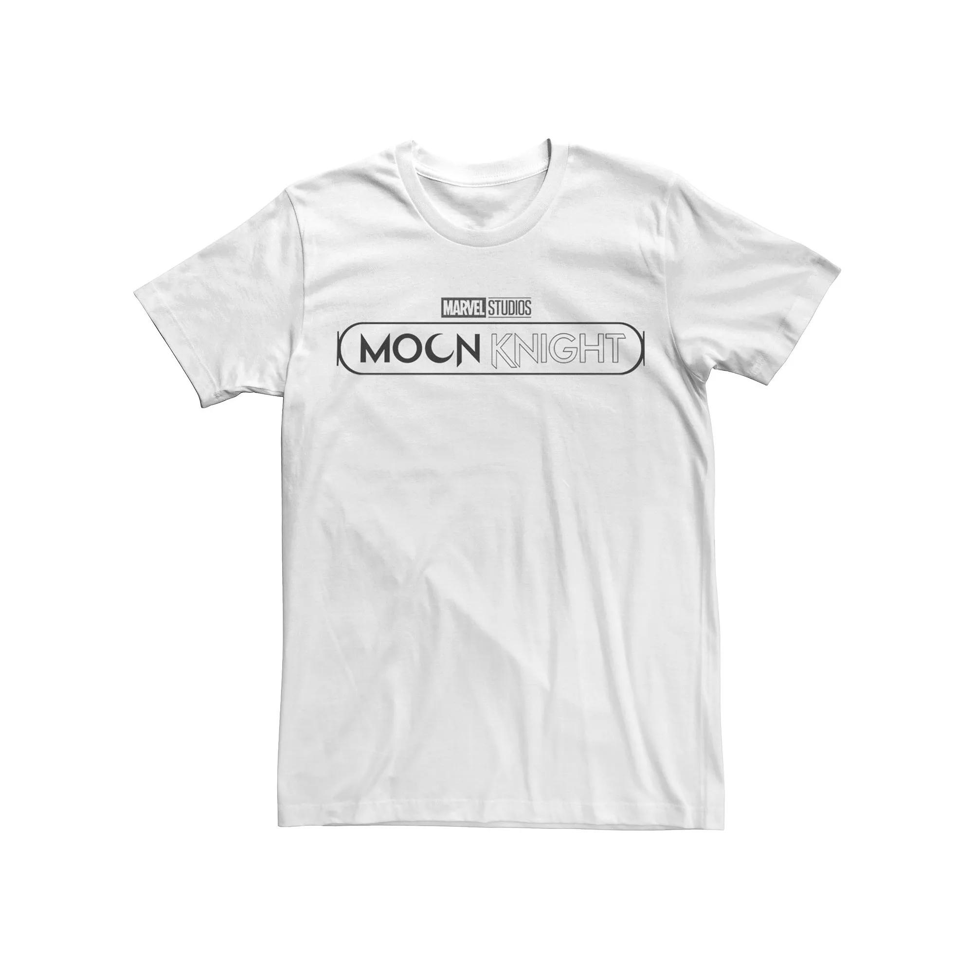 Men's Marvel Moon Knight Black Logo Tee,  Product Image