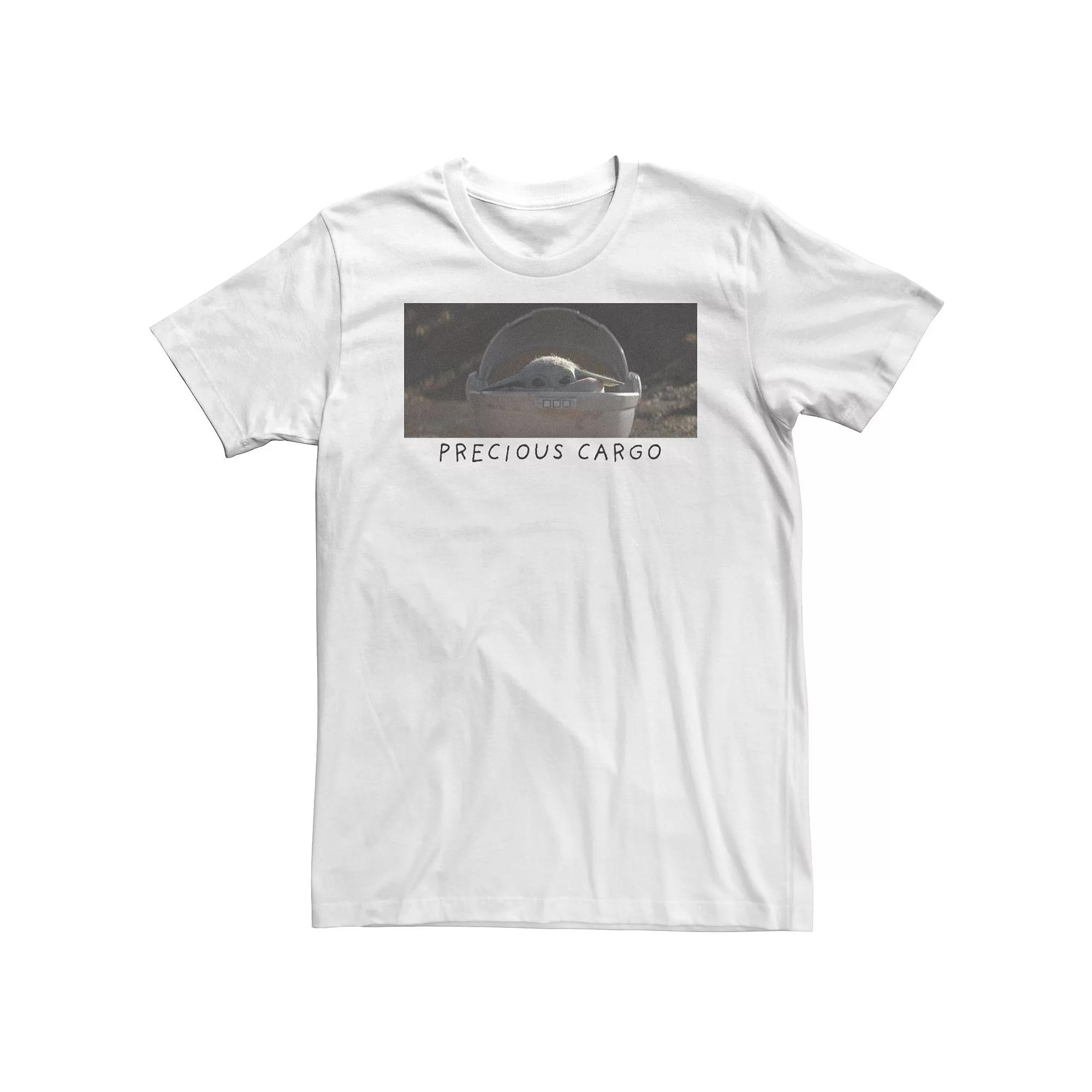 Big & Tall Star Wars The Mandalorian The Child Precious Cargo Portrait Tee, Men's,  Product Image