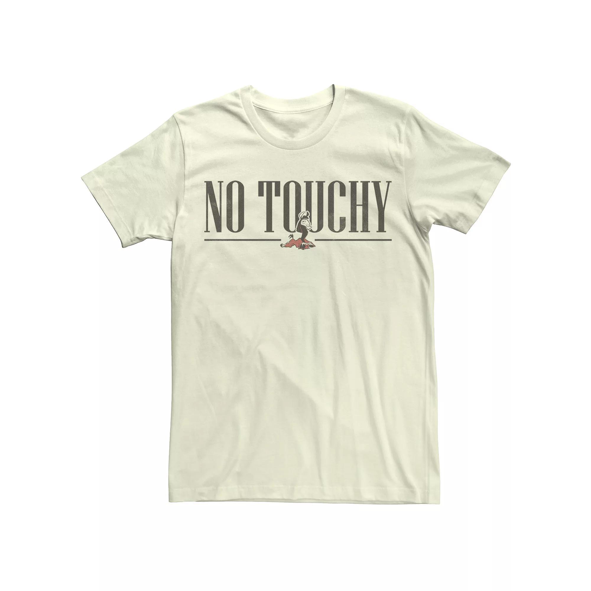 Disney's Emperor's New Groove Kuzco No Touchy Men's Tee,  Product Image