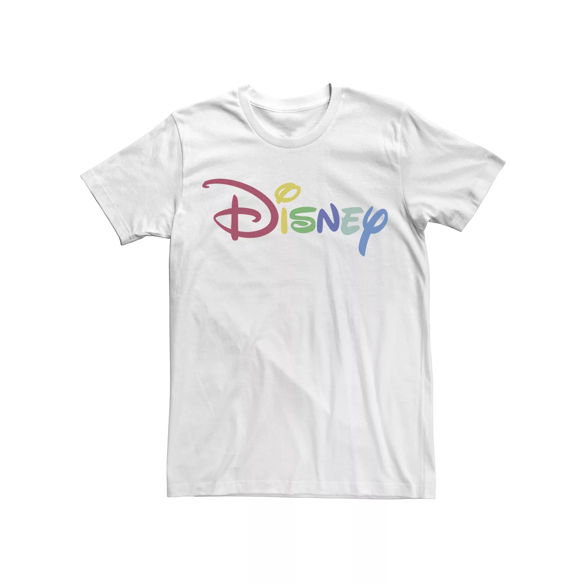 Disney's Men's Rainbow Logo Tee,  Product Image