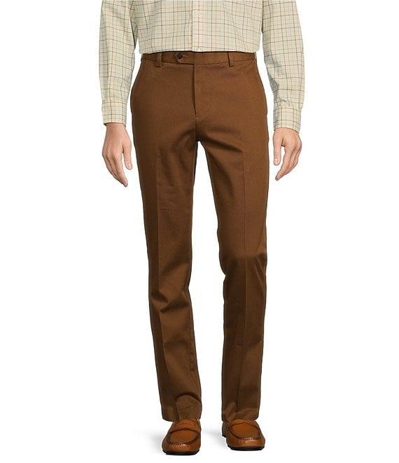 TravelSmart Slim Fit Flat Front Non-Iron Chino Pants Product Image
