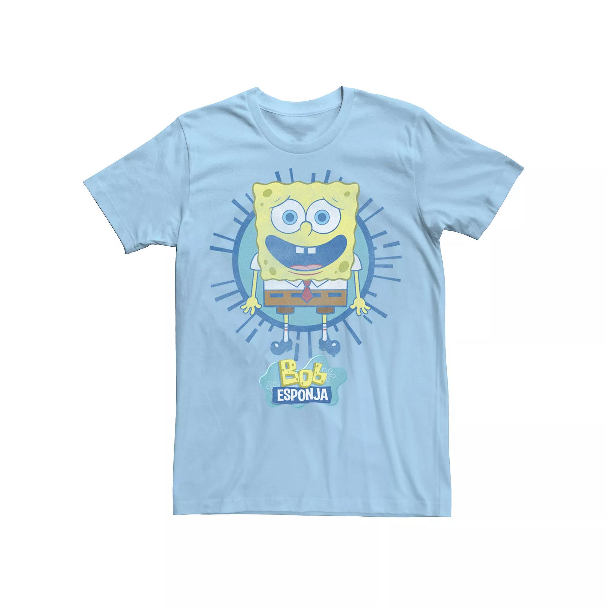 Men's Nickelodeon SpongeBob SquarePants Rays Spanish Tee,  Product Image