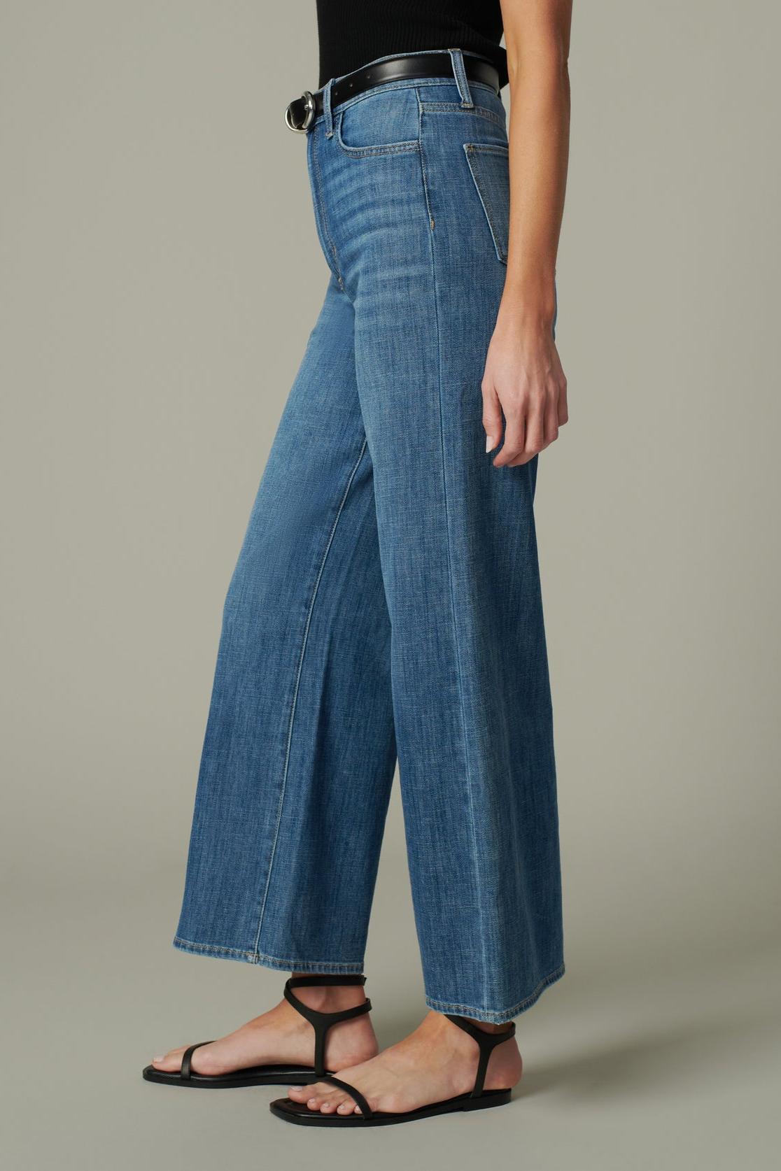 The Mia High Rise Wide Leg Ankle // Weightless - Smoke Show Product Image