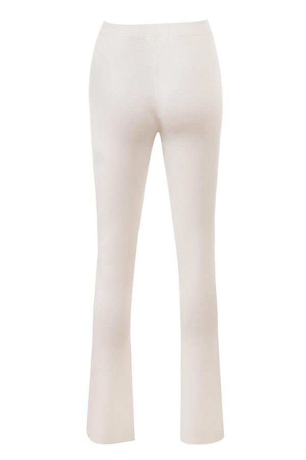 Wren  ivory cashmere slim cigarette pants Product Image