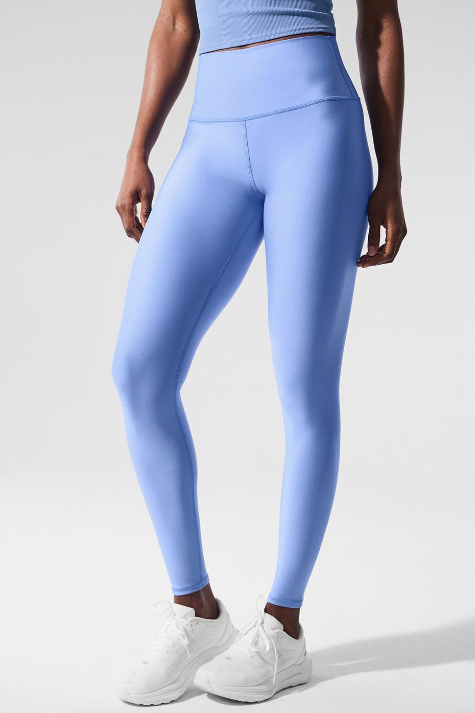 High-Waist Airlift Legging - Crystal Clear Blue Female Product Image