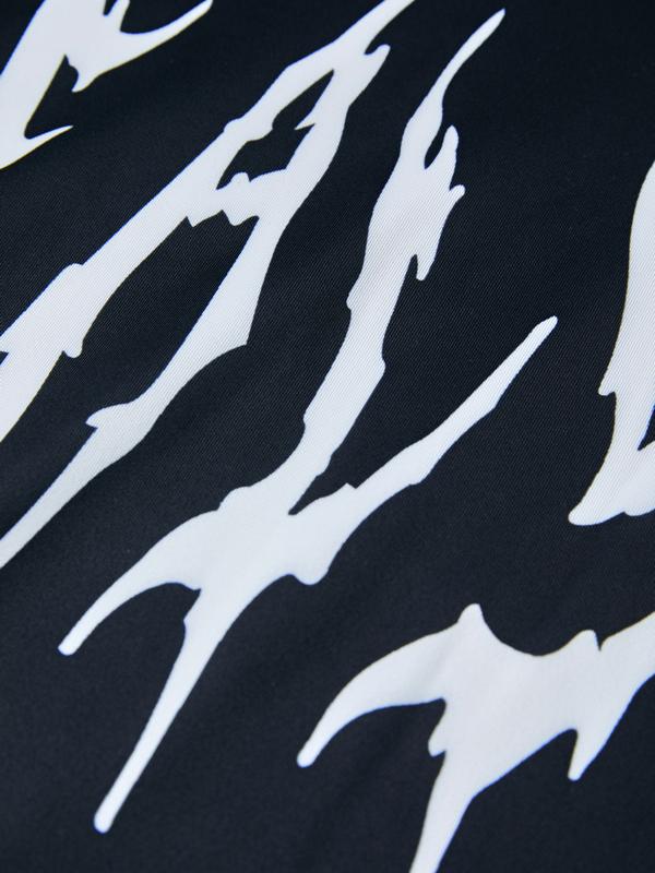 Men's Horn Styling Street Print Oversized Hoodie Product Image