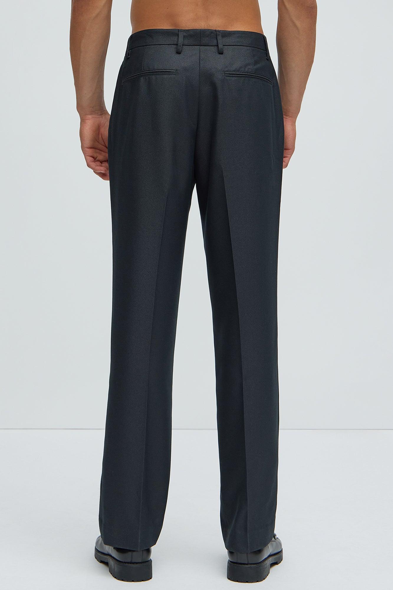 Hulbert Straight Trousers - Black Product Image