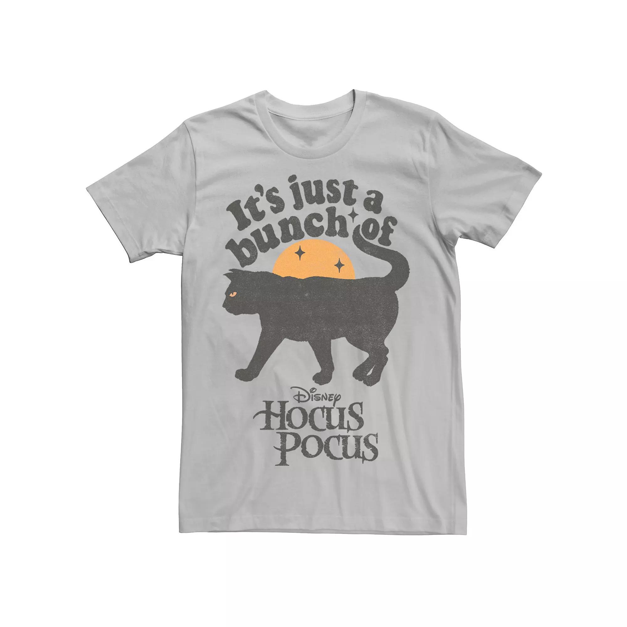 Disney's Hocus Pocus Thackery Binx It's Just A Bunch Of Men's Tee,  Product Image