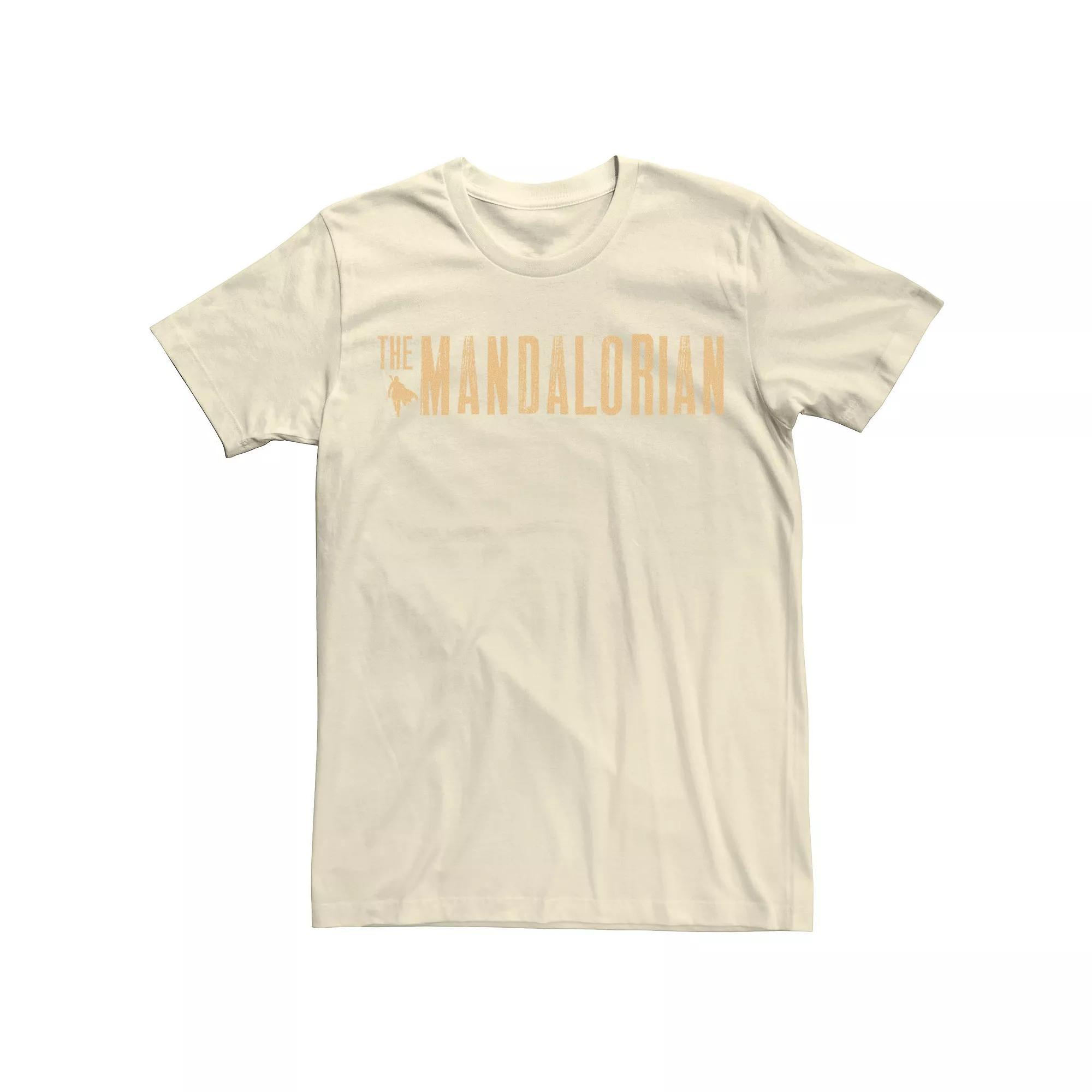 Men's Star Wars The Mandalorian Simple Logo Tee,  Product Image