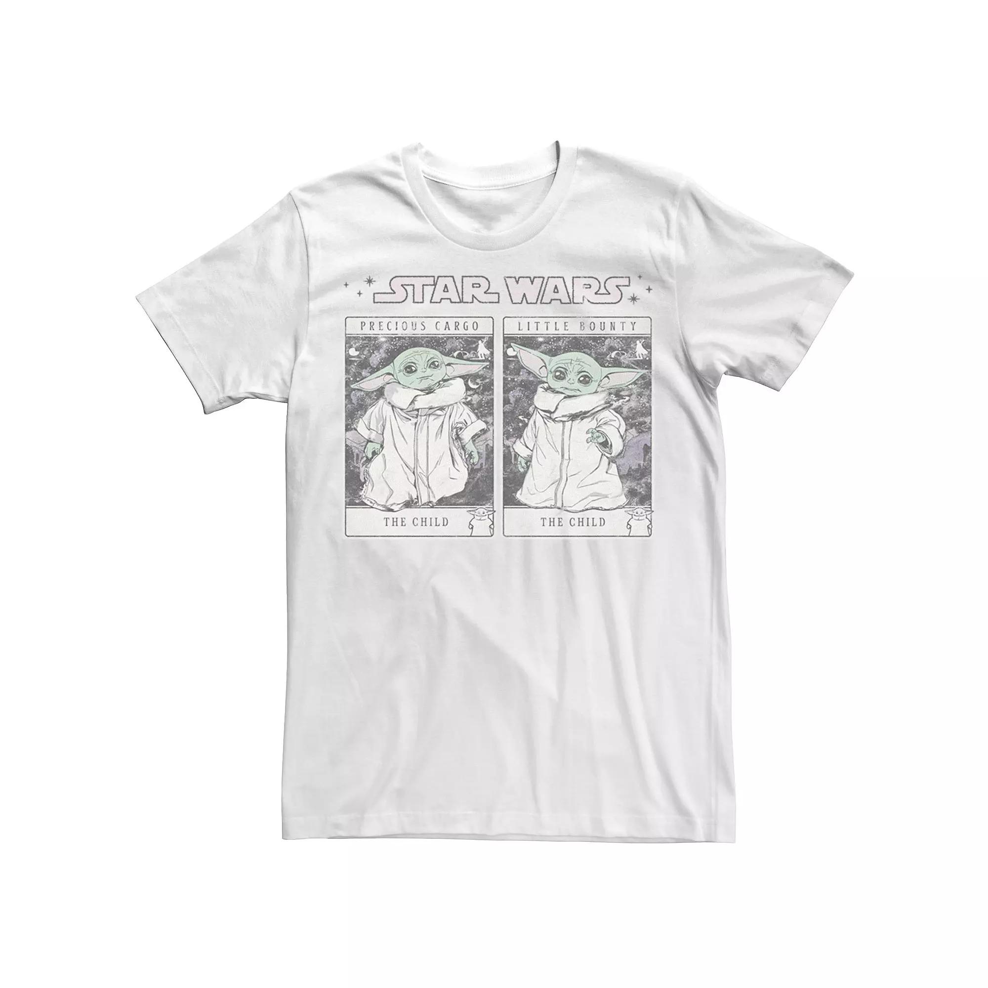 Men's Star Wars The Child Precious Cargo Little Bounty Tee, Size: Large, White Product Image
