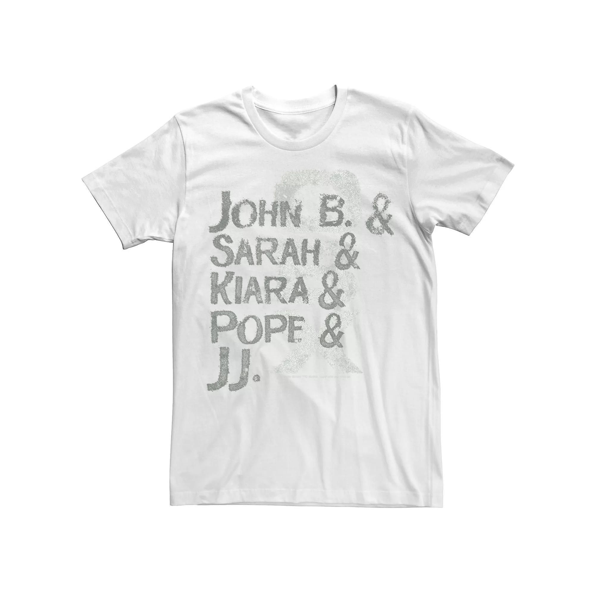 Men's Outer Banks Distressed Name Stack Tee, Boy's,  Product Image