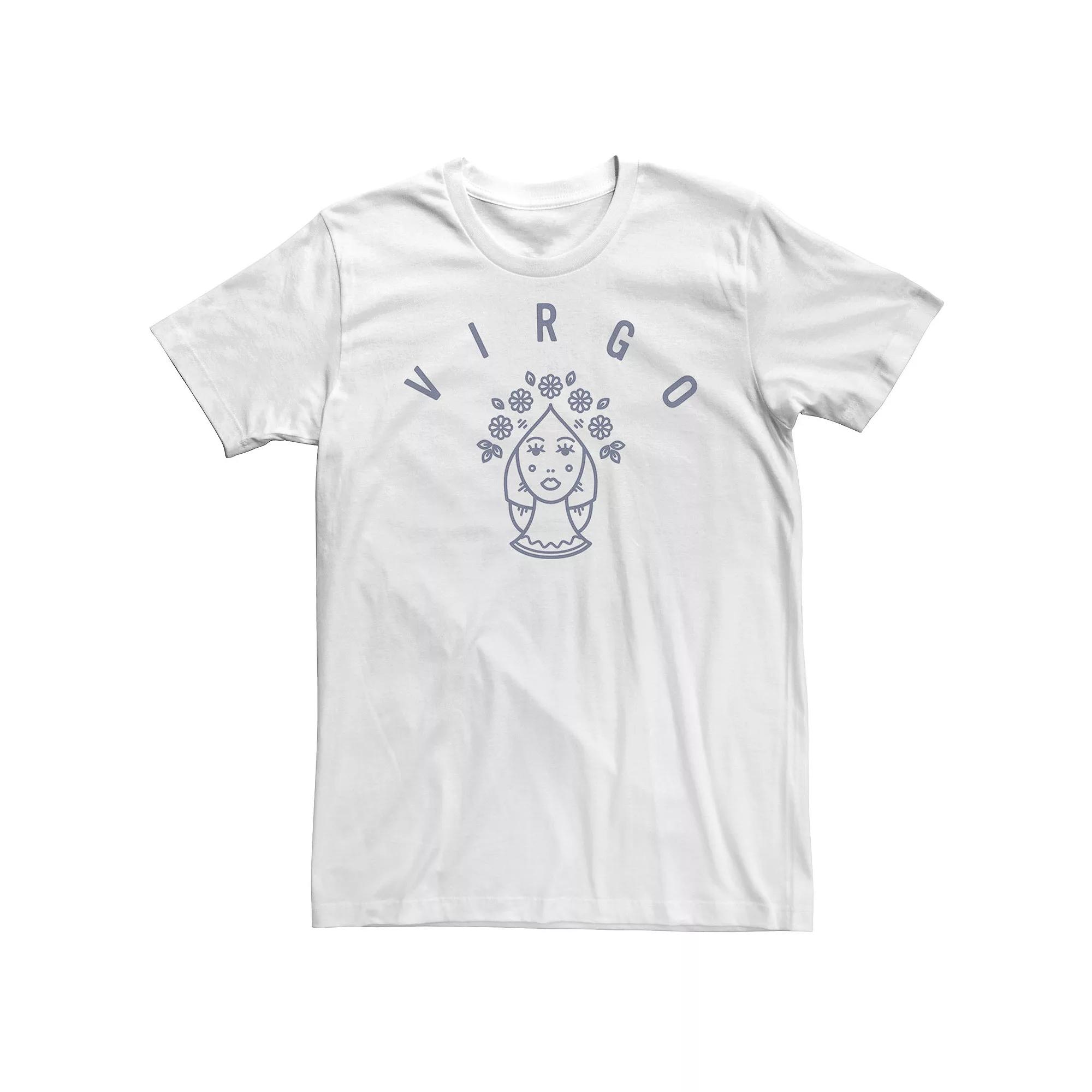 Big & Tall Virgo Line Art Portrait Tee, Men's,  Product Image
