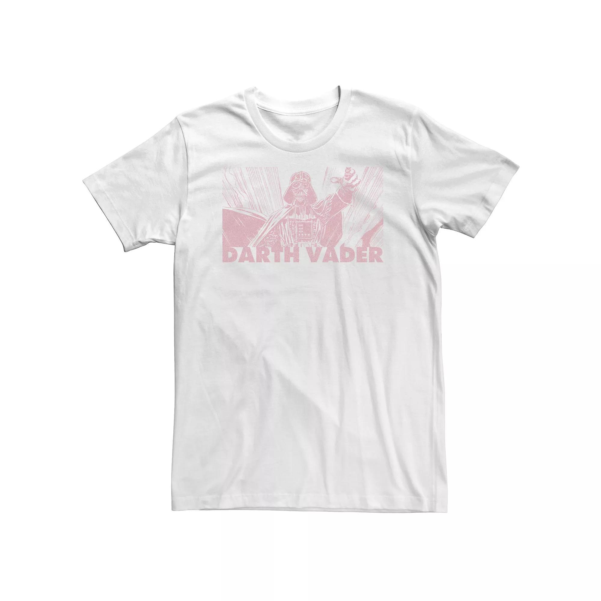 Big & Tall Star Wars Darth Vader One Tone Tee, Men's,  Product Image