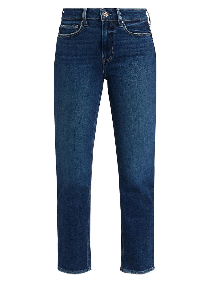 Womens Cindy Cropped Straight-Leg Jeans Product Image