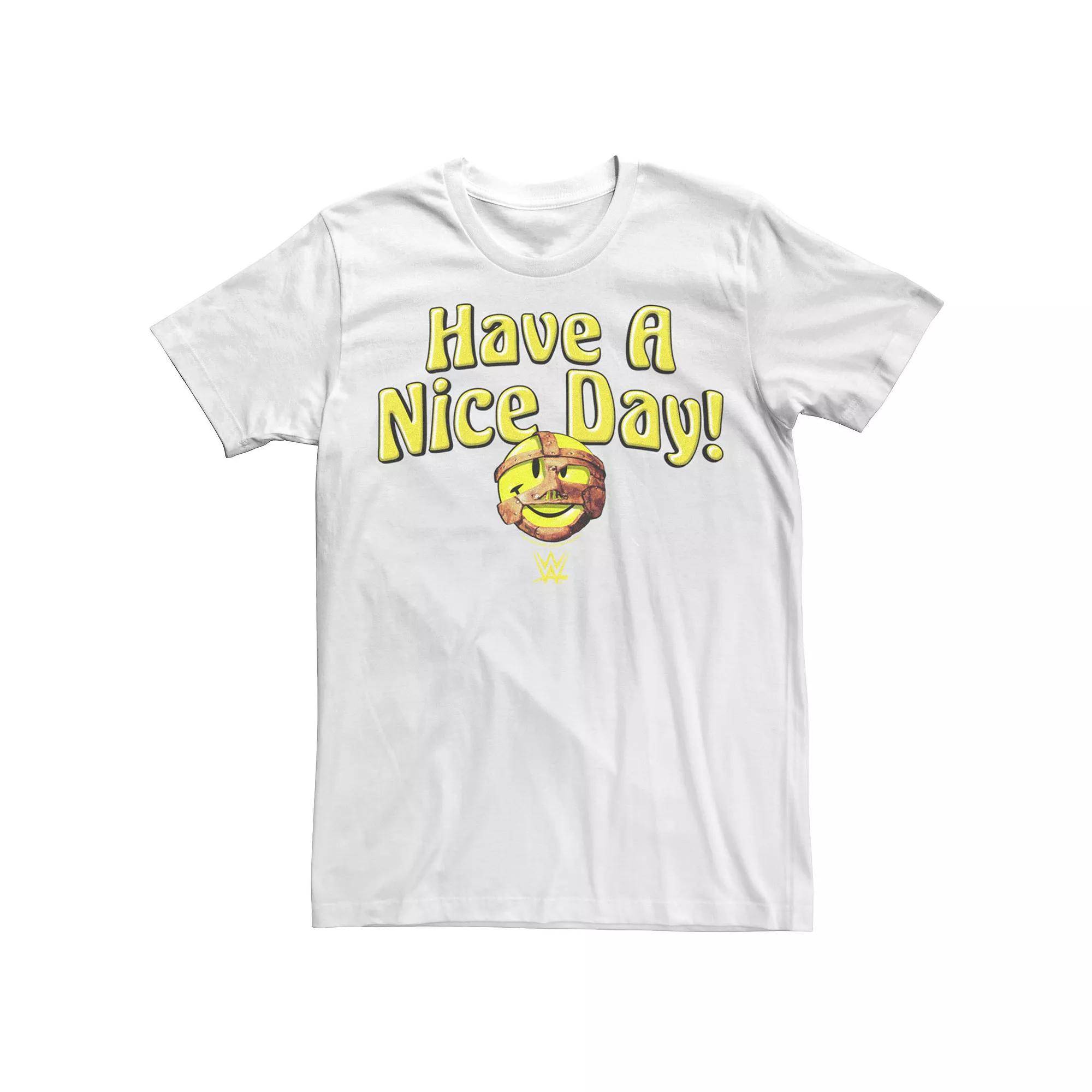Big & Tall WWE Mike Foley Have A Nice Day Logo Tee, Men's,  Product Image