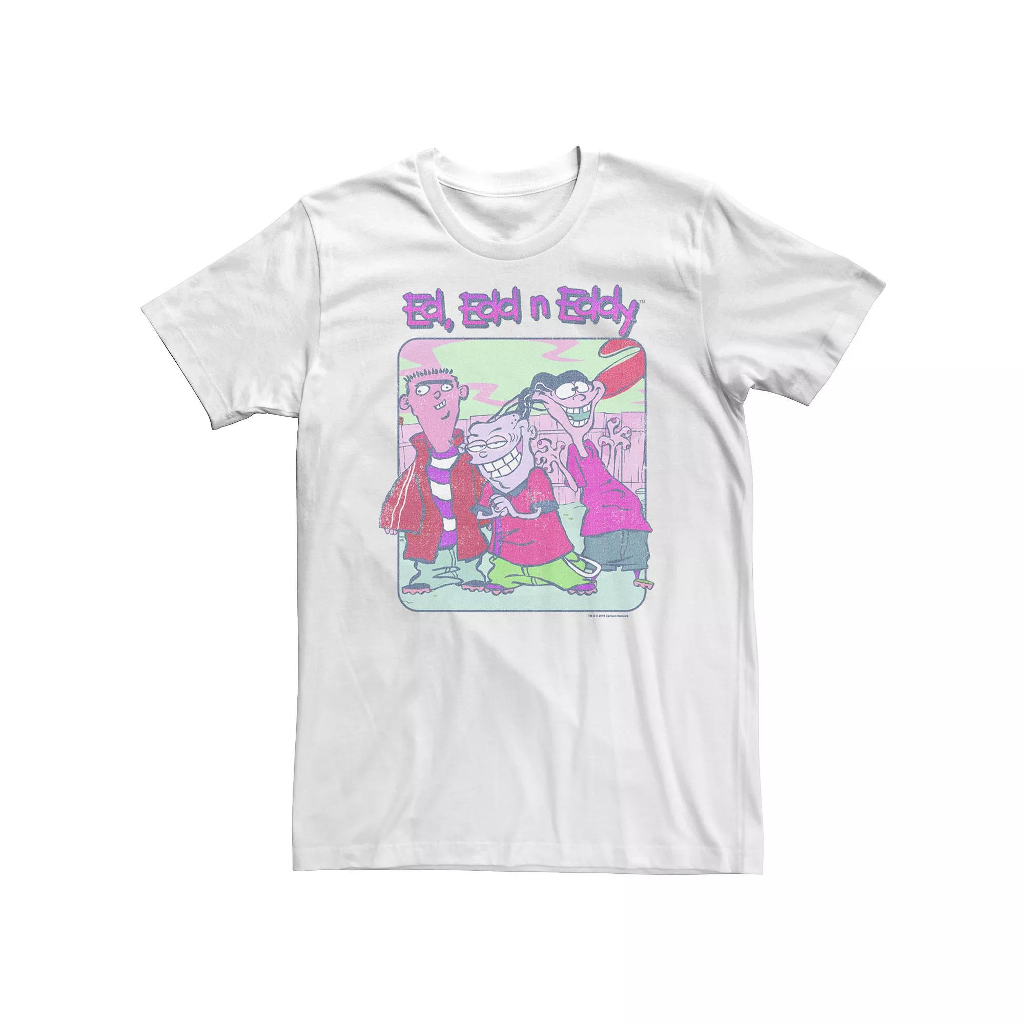 Big & Tall Ed, Edd & Eddy Distressed Poster Tee, Men's,  Product Image