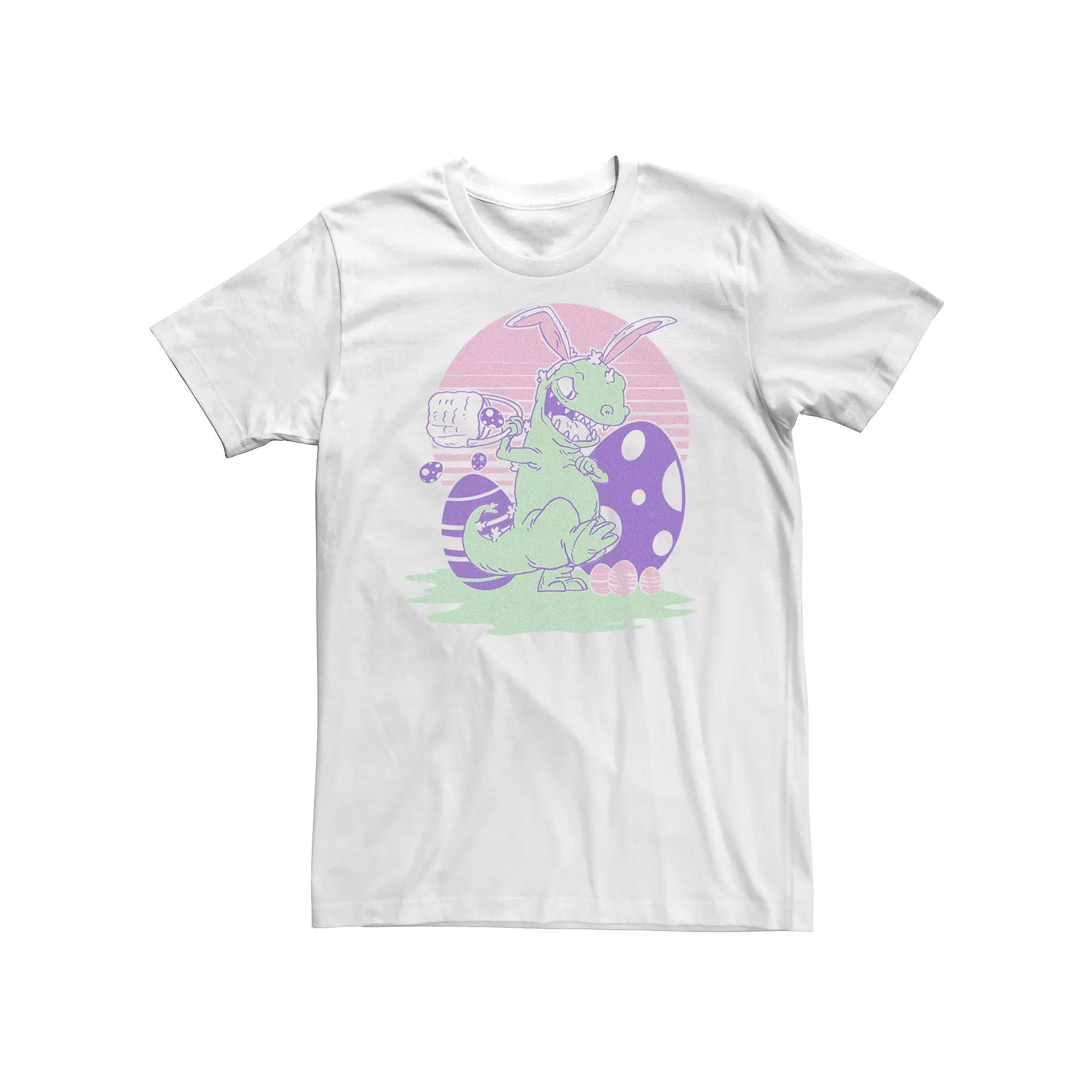 Big & Tall Rugrats Reptar Eggs Easter Tee, Men's,  Product Image