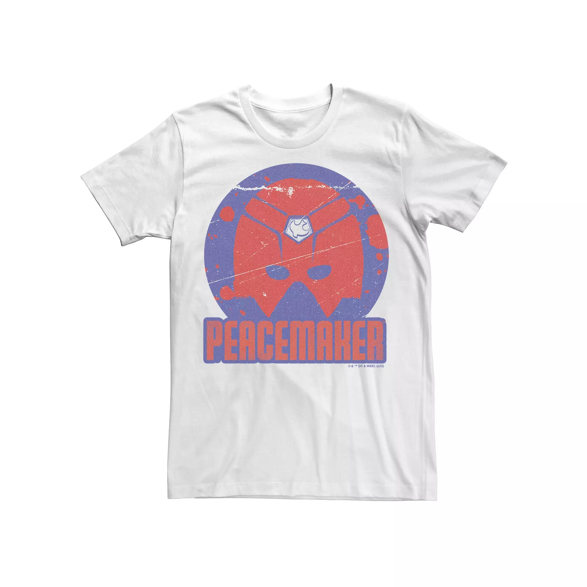 Men's DC Comics Peacemaker Helmet Symbol Tee,  Product Image
