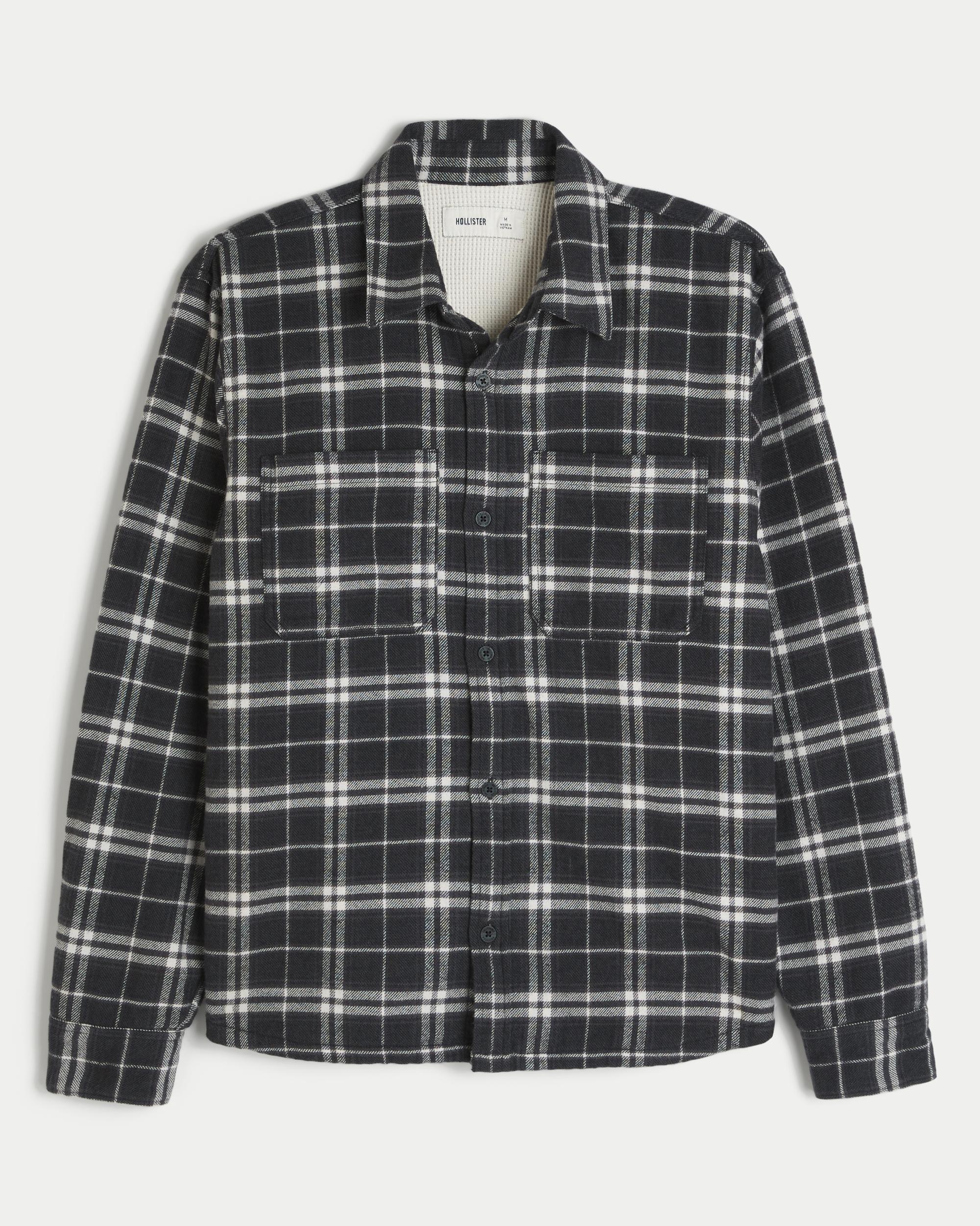 Thermal-Lined Flannel Shirt Product Image