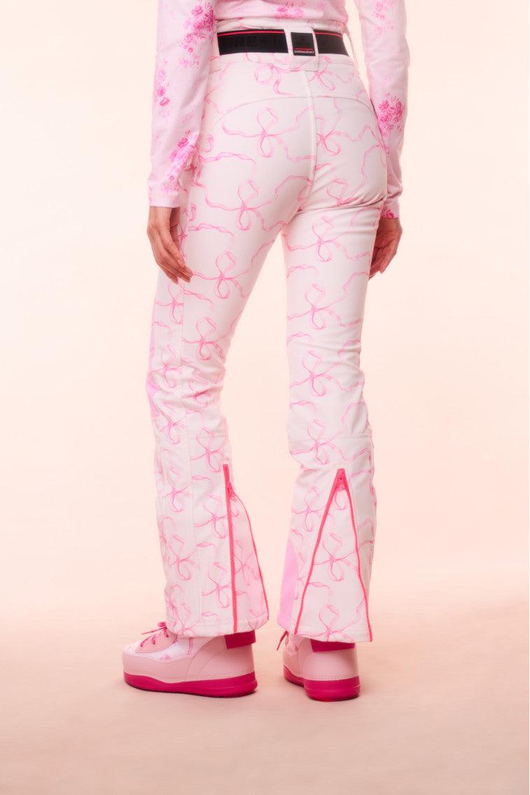 BOGNER FIRE+ICE x LoveShackFancy Zula Ski Pant - HOT PINK BABY / 12 Product Image