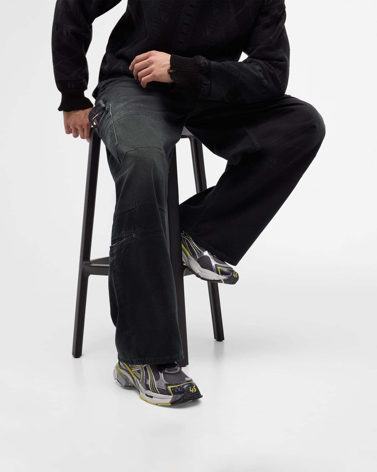 Men's Mesh Runner Sneakers Product Image