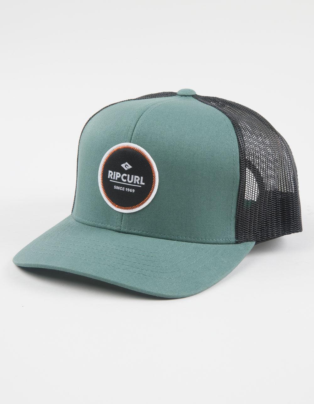 RIP CURL Routine Curve Trucker Hat - BLACK COMBO Product Image