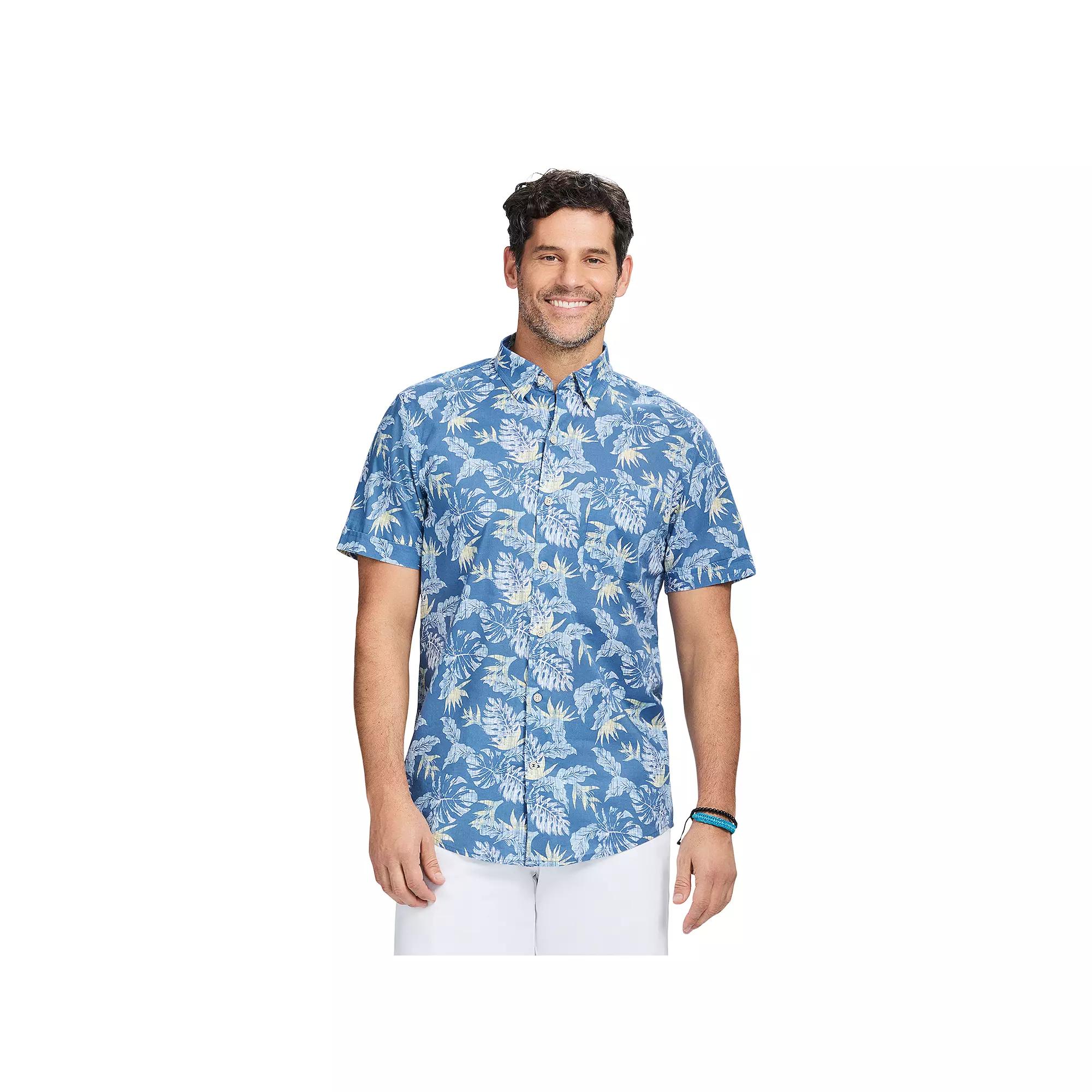 Men's IZOD Dockside Short Sleeve Chambray,  Product Image