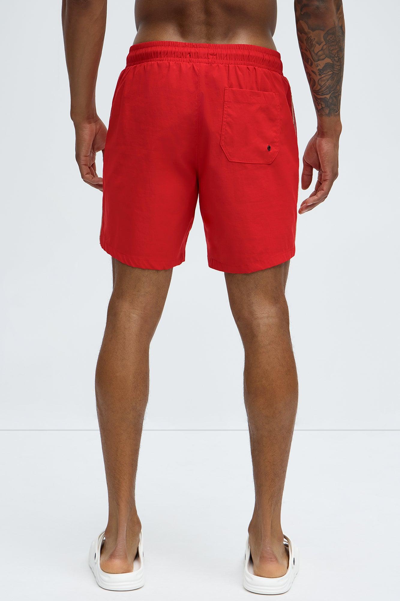 Track Flex Swim Classic Trunk - Red Product Image