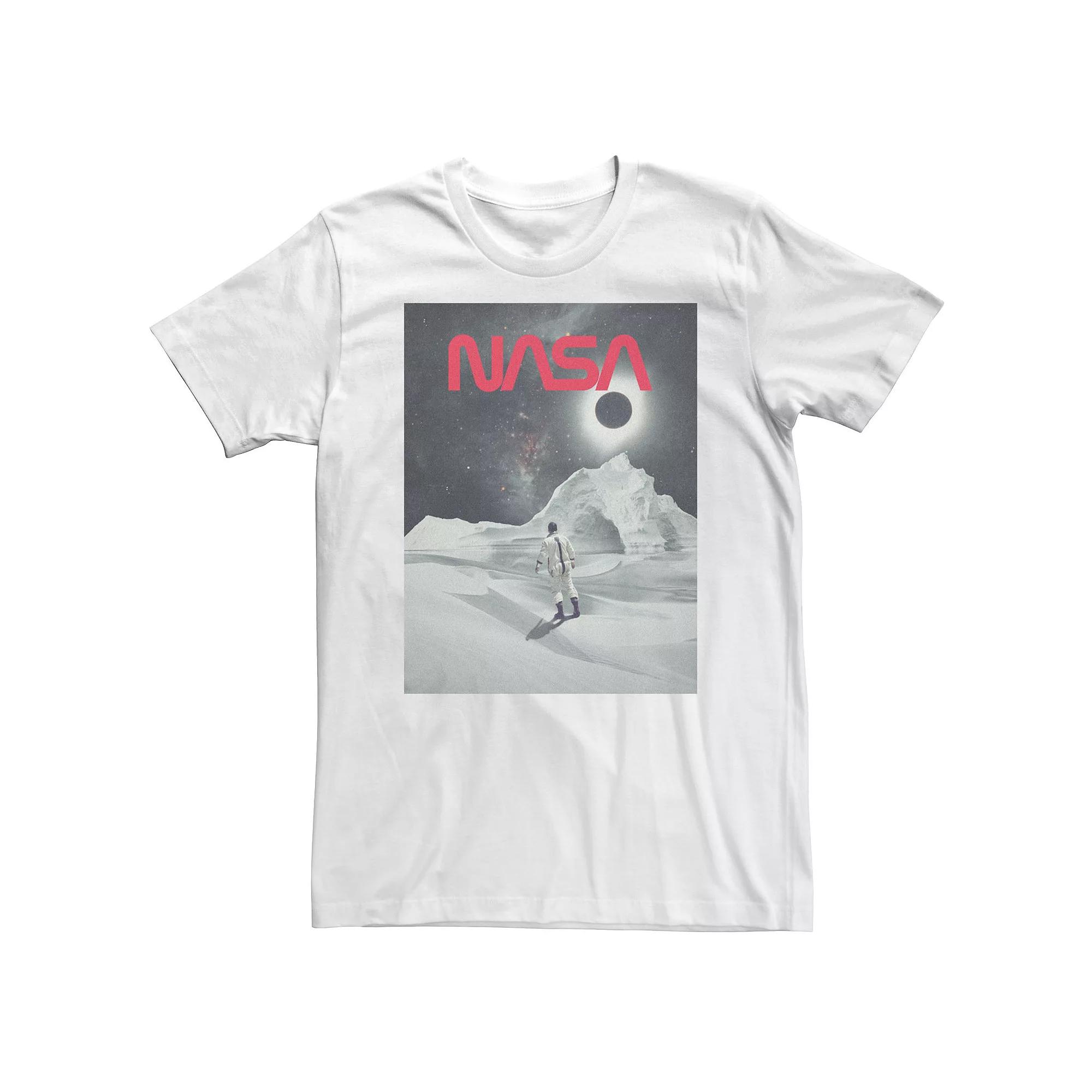 Big & Tall NASA Vintage Astronaut Poster Tee, Men's, Size: 3XL Tall, White Product Image