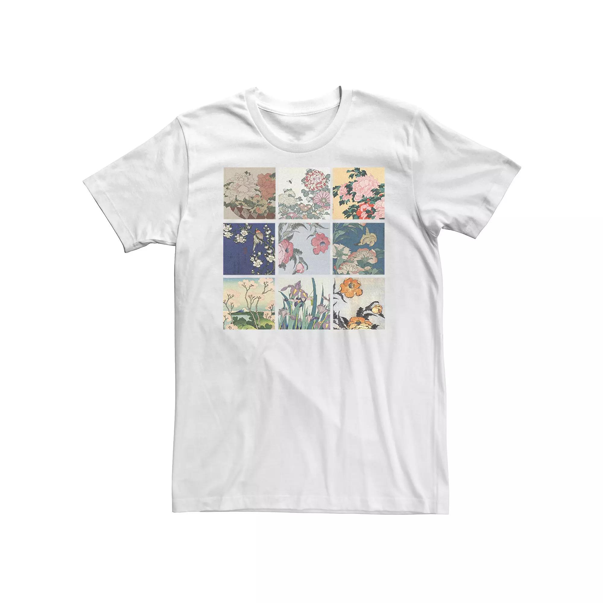 Big & Tall Fifth Sun Floral Collage Panels Tee, Men's,  Product Image