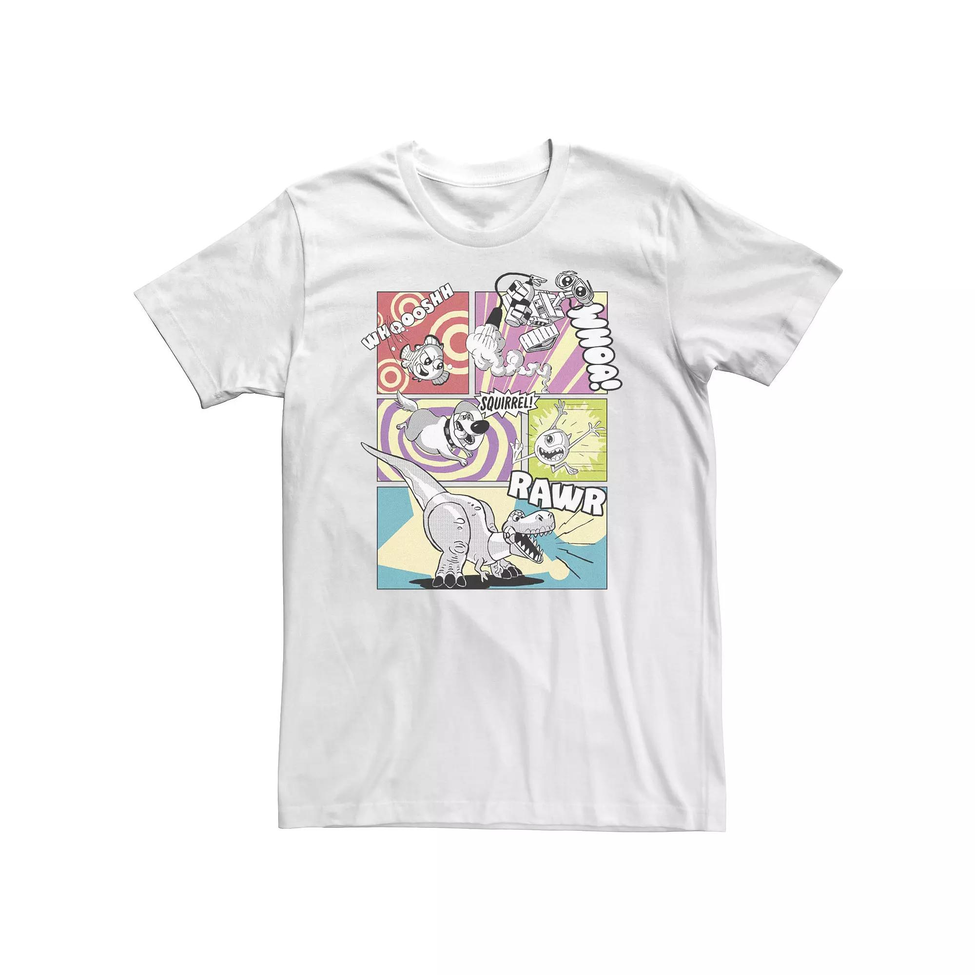 Big & Tall Disney / Pixar Character Portrait Panels Tee, Boy's,  Product Image