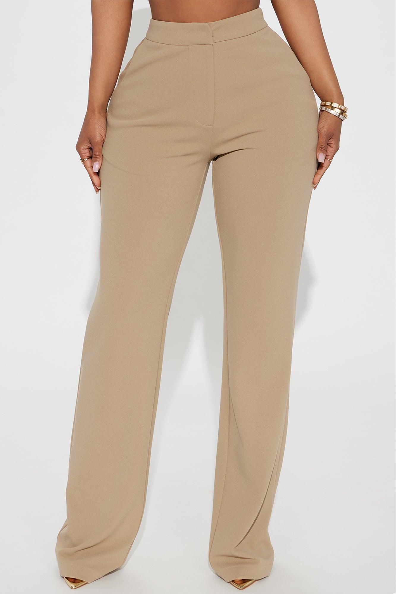 Core Competency Straight Leg Trouser - Taupe Product Image