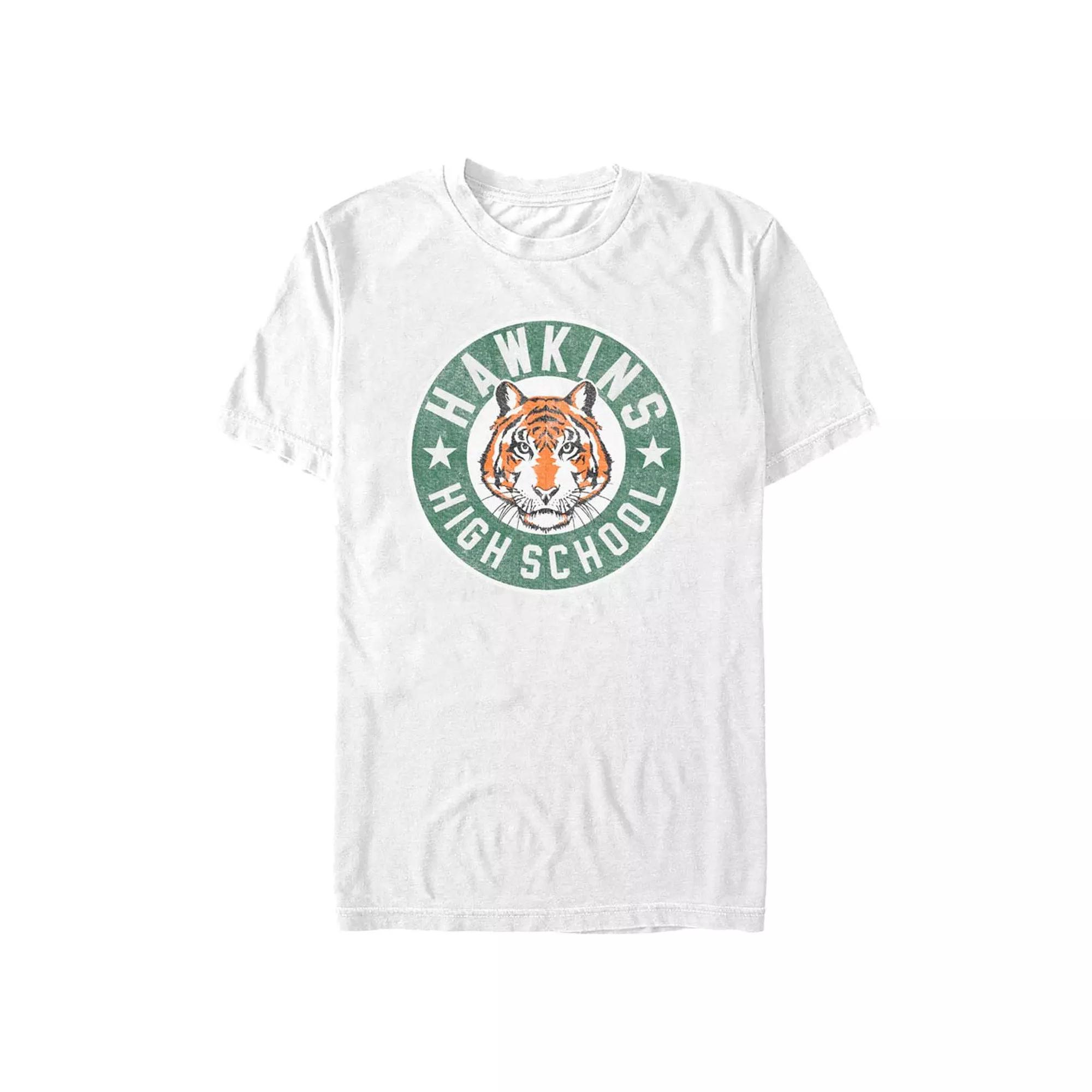 Men's Netflix Stranger Things Hawkins High School Logo Tee,  Product Image