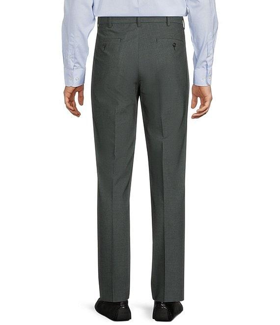 Roundtree & Yorke Classic Fit Solid Performance Dress Pants Product Image