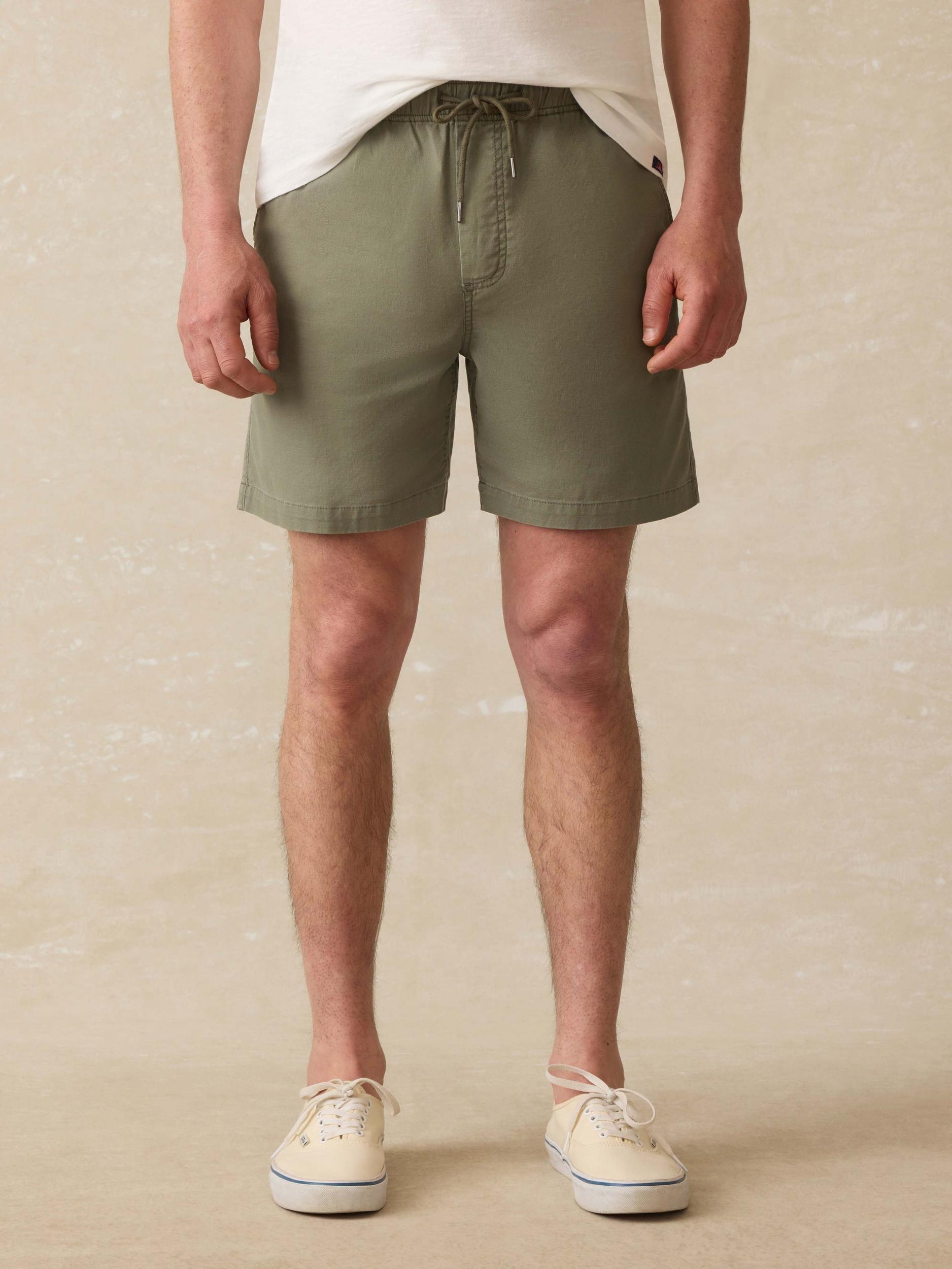 Essential Drawstring Short - Desert Olive Product Image
