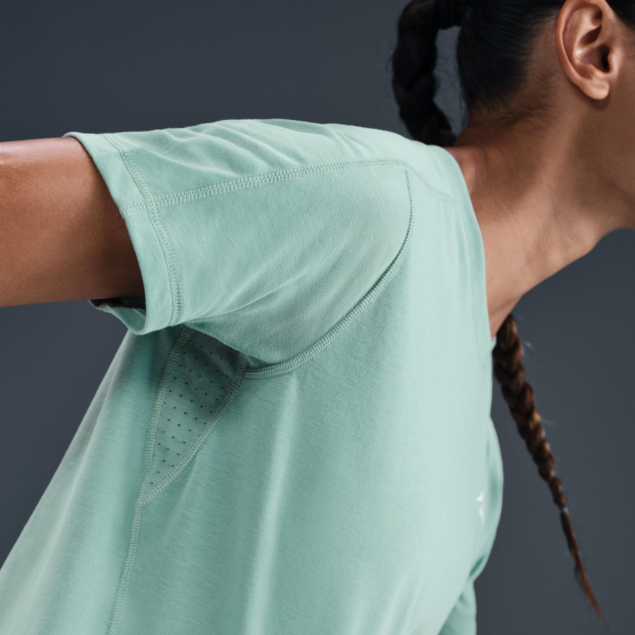 Nike Womens Trail Dri-FIT Short-Sleeve Running Top | HJ2242-017 Product Image