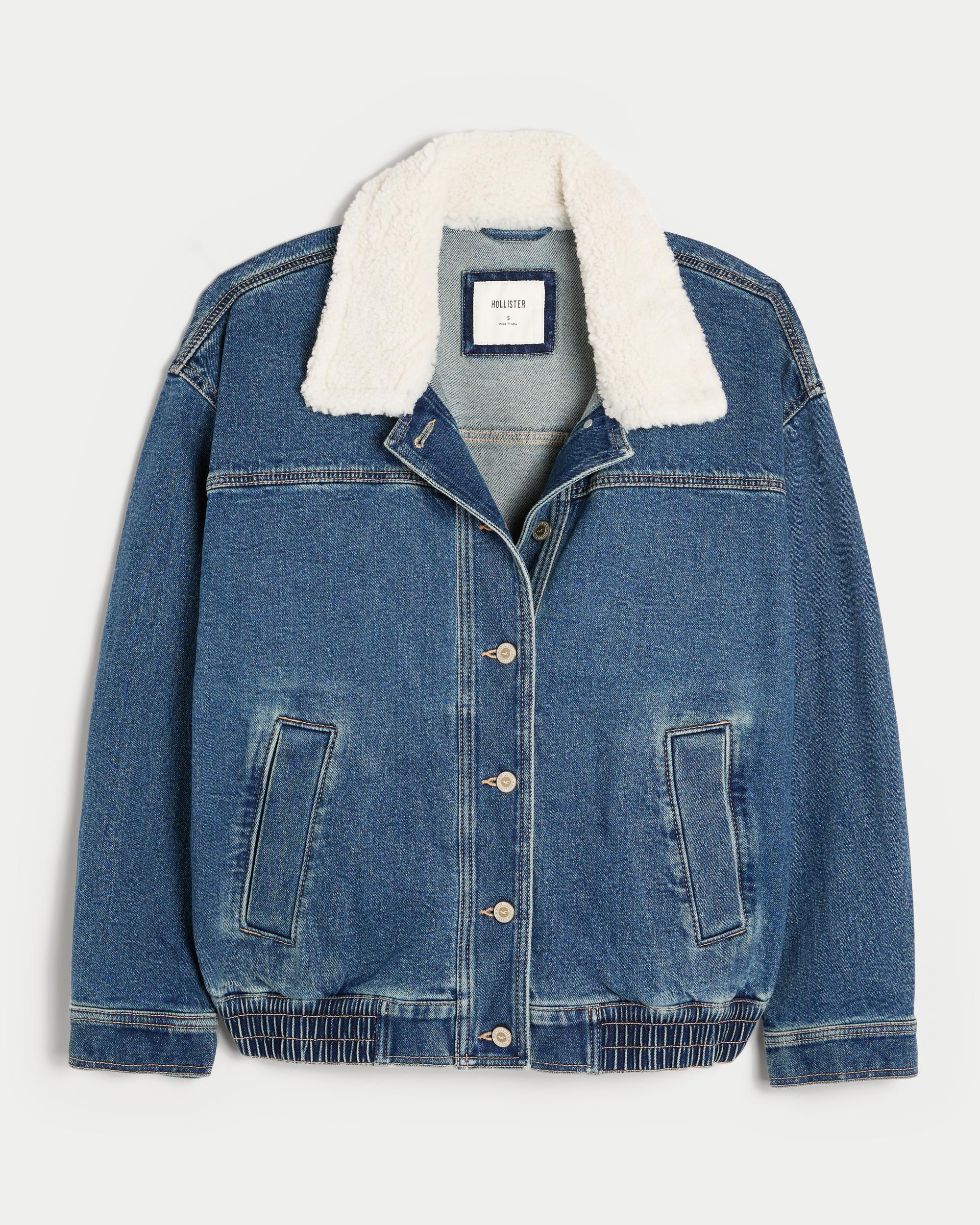 Light Wash Denim Jacket Product Image