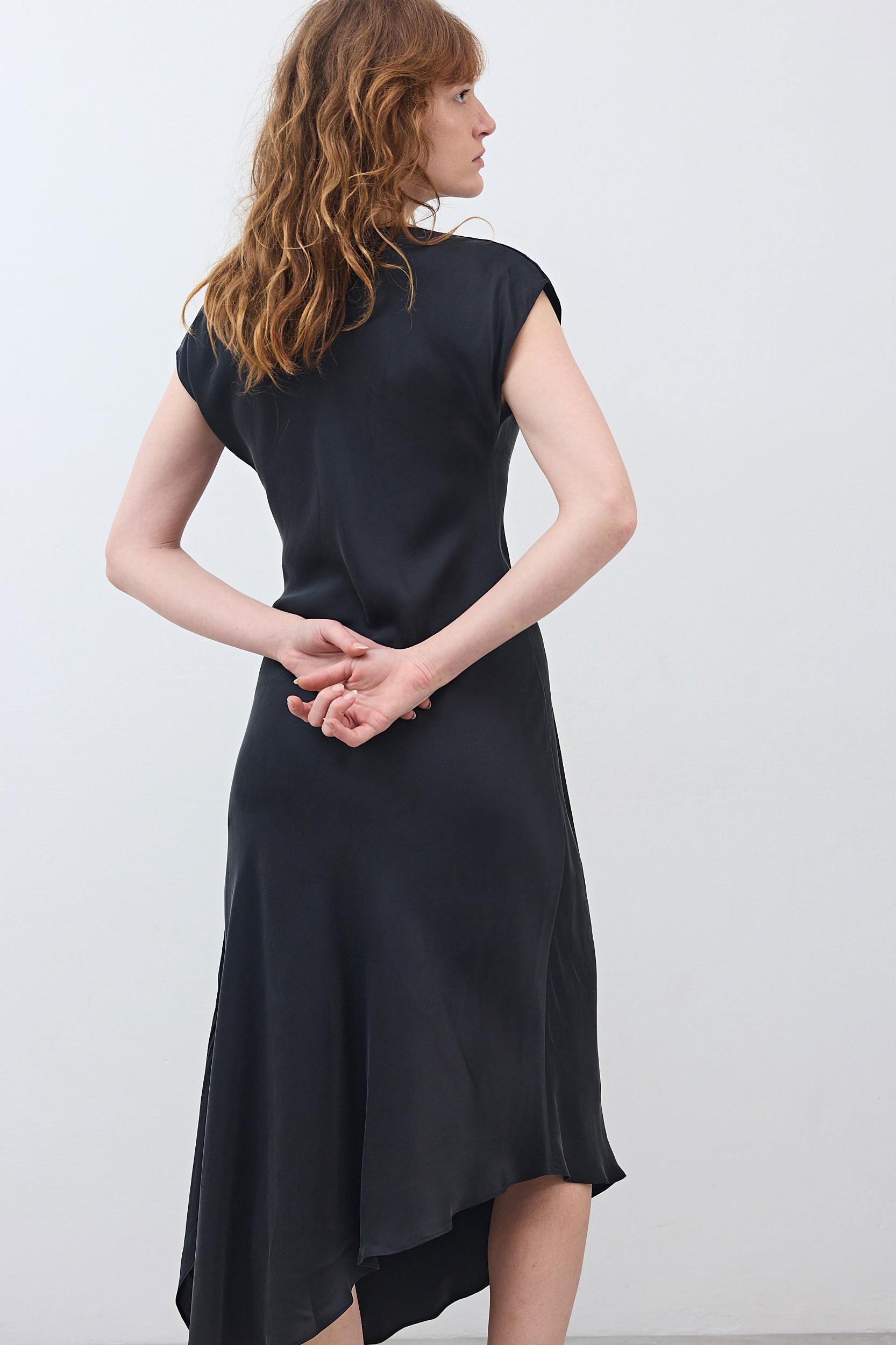 Cut on Bias Silk Dress Product Image