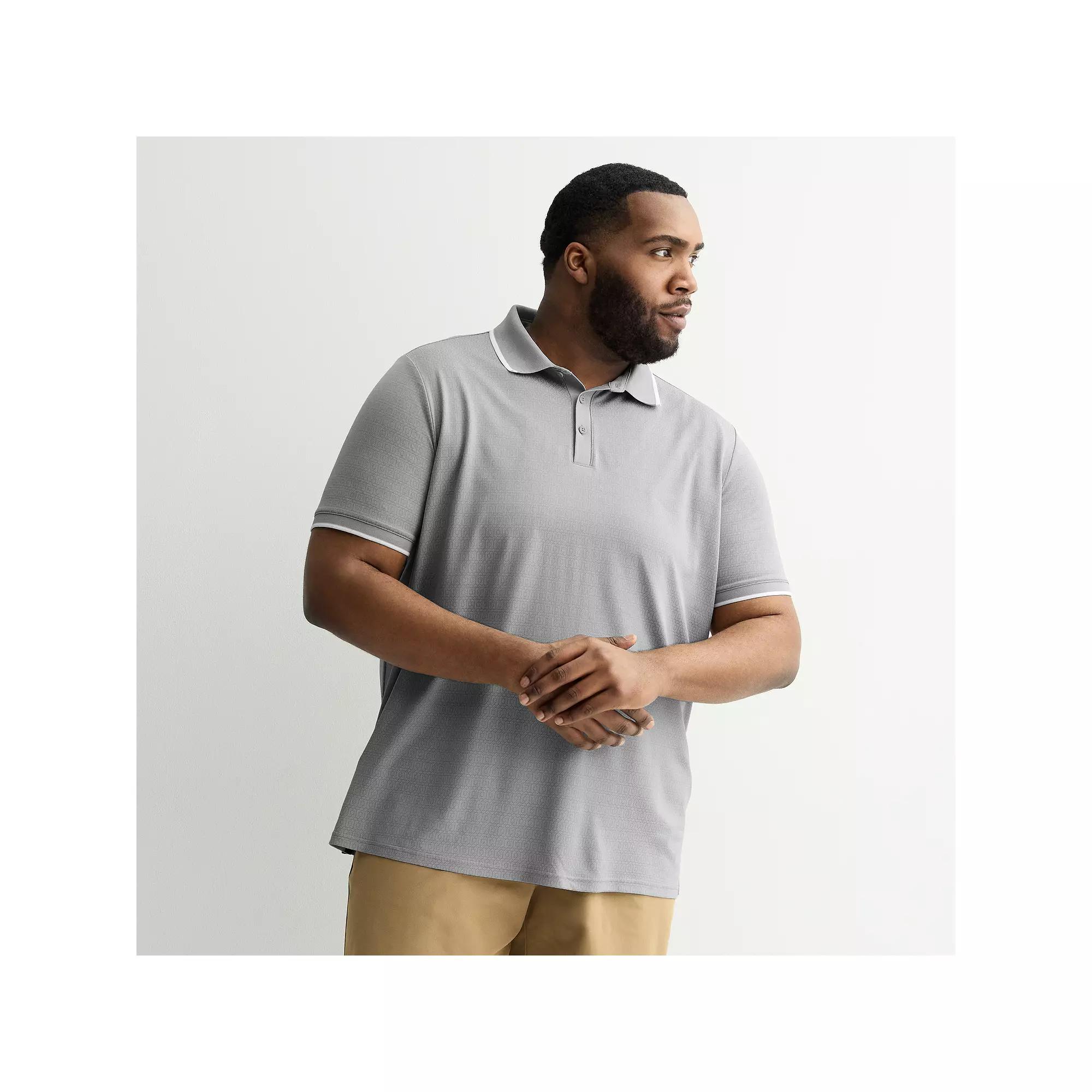 Big & Tall FLX Tipped Commuter Polo, Men's,  Product Image
