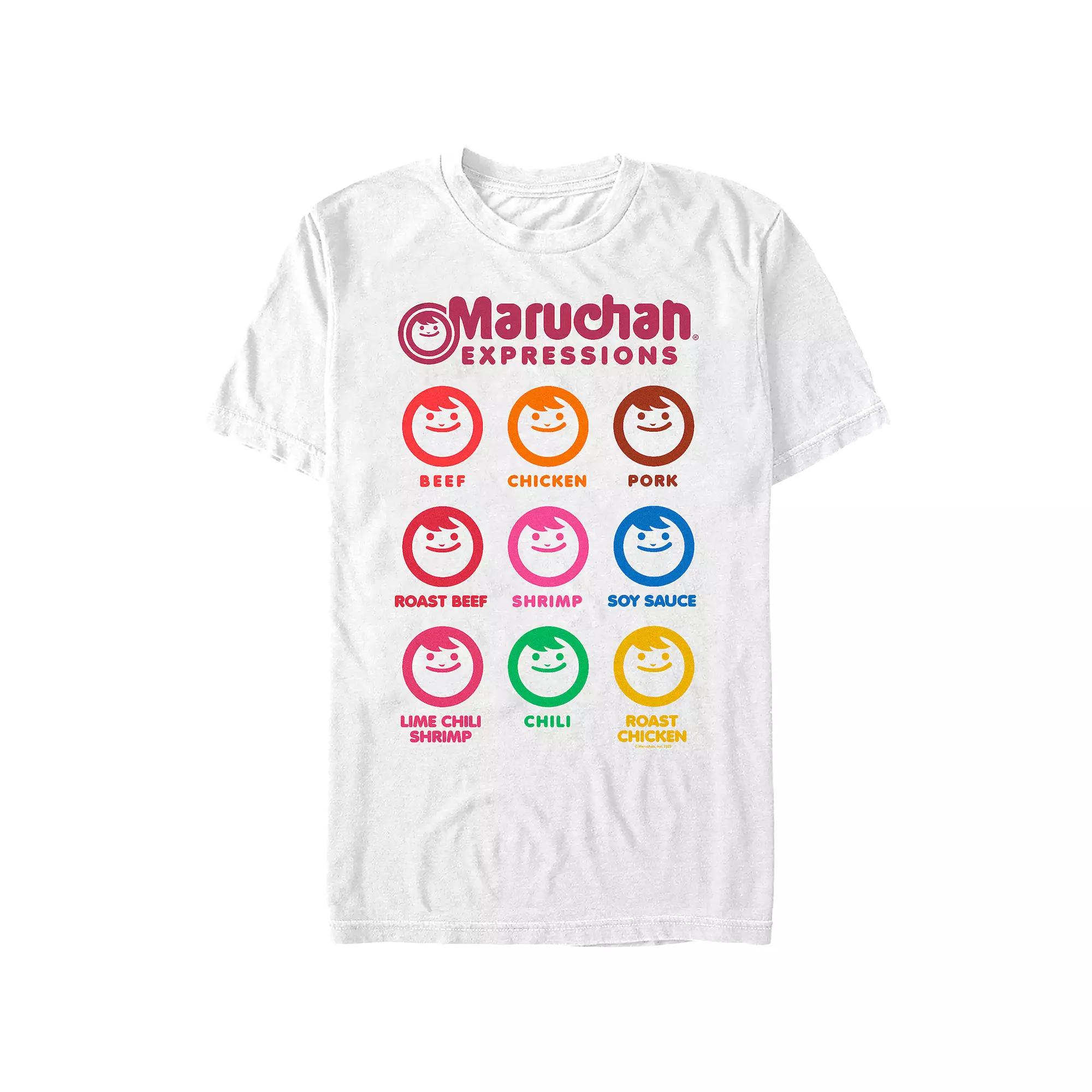 Men's Maruchan Color Flavors Graphic Tee,  Product Image