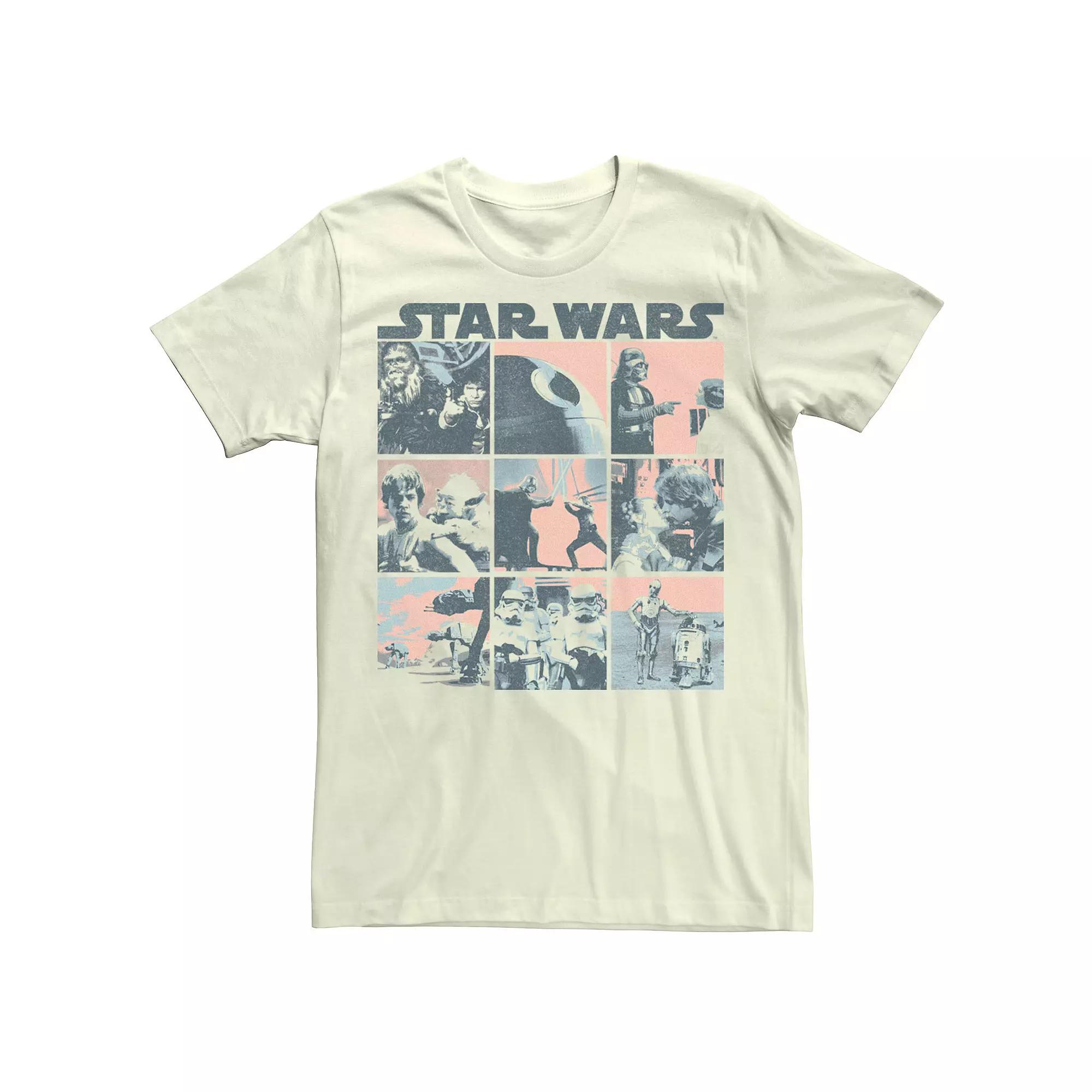Men's Star Wars Retro Scene Box Up Tee,  Product Image
