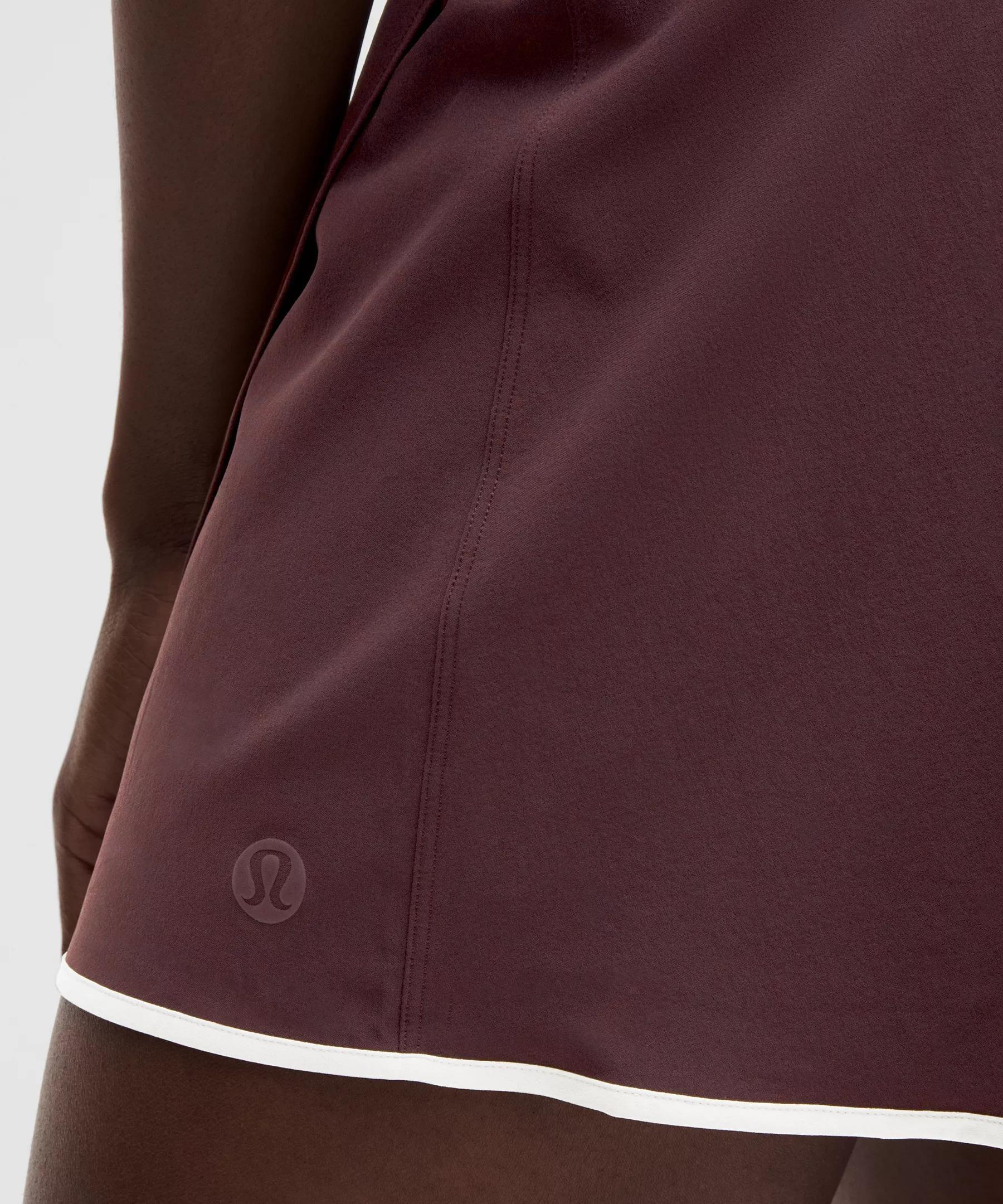 Lightweight Wrap-Front Tennis Skirt Product Image