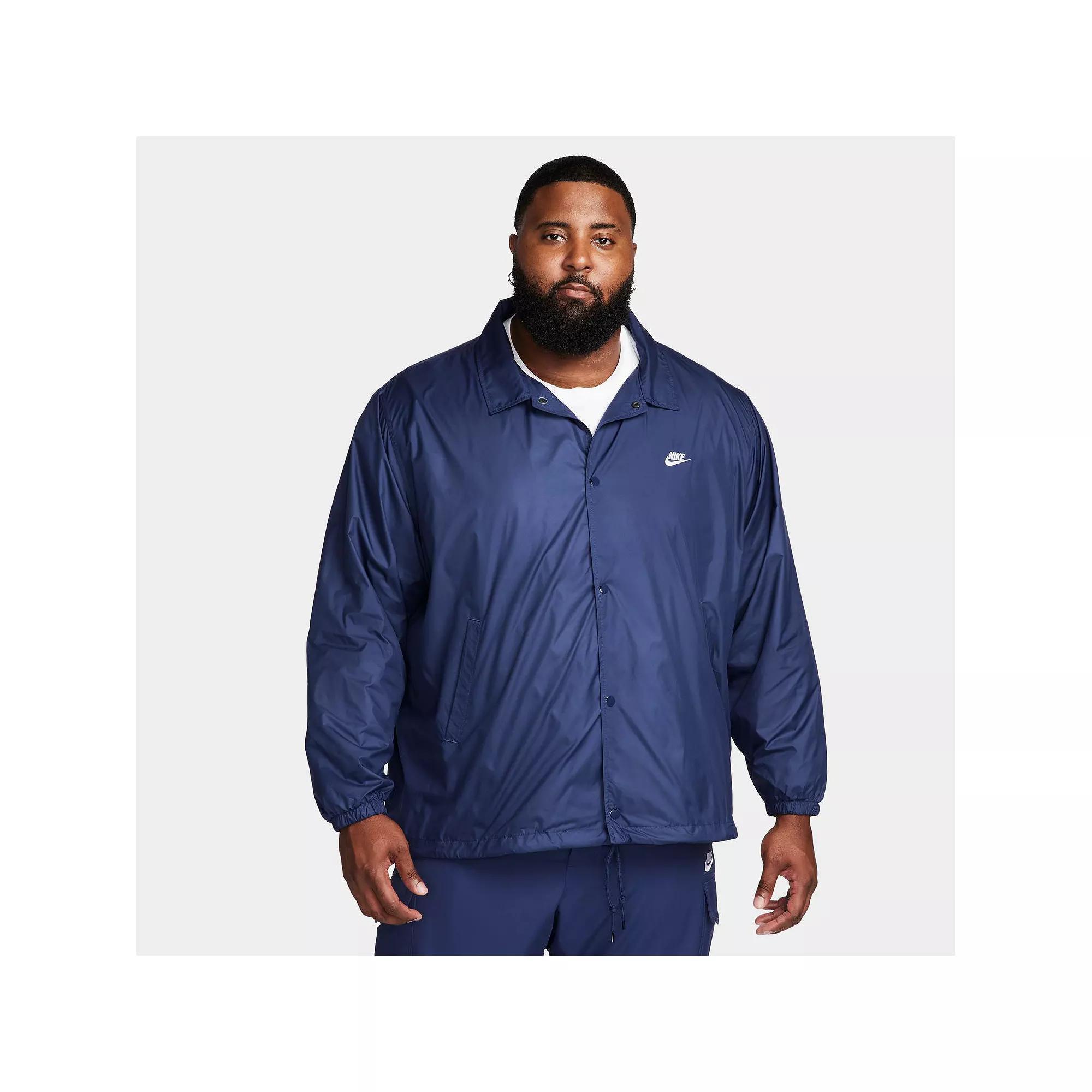 Nike Mens Club Coaches Jacket | FN3316-410 Product Image