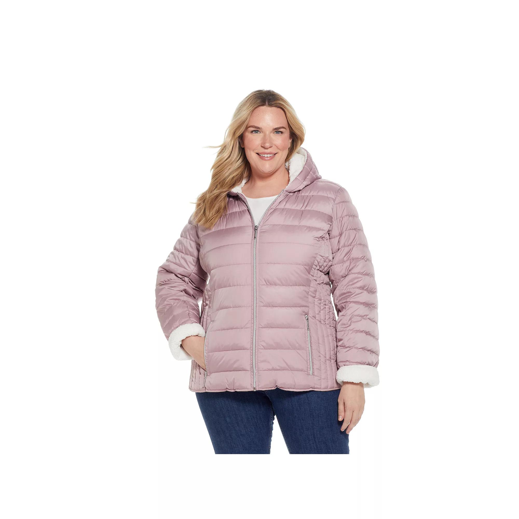 Women's Weathercast Sherpa-Lined Puffer Jacket,  Product Image