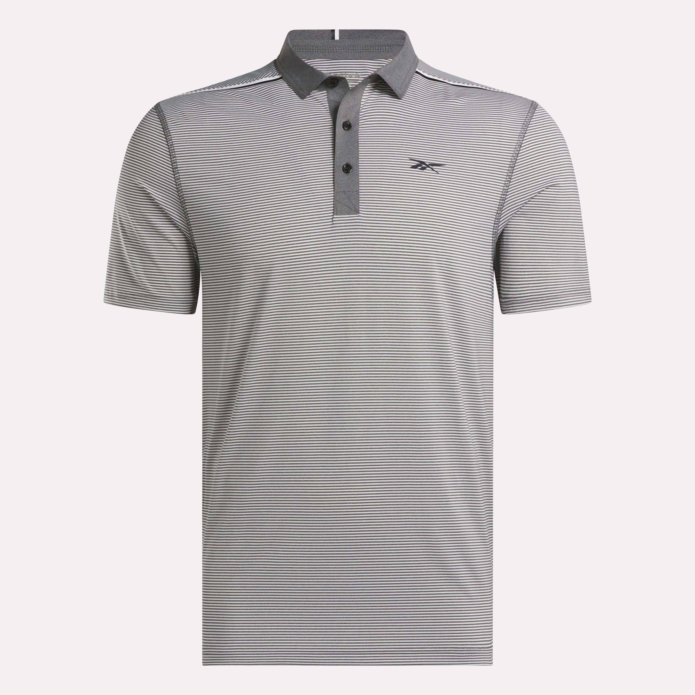 Men's Short Sleeve Core Stripe Polo Shirt Male Product Image