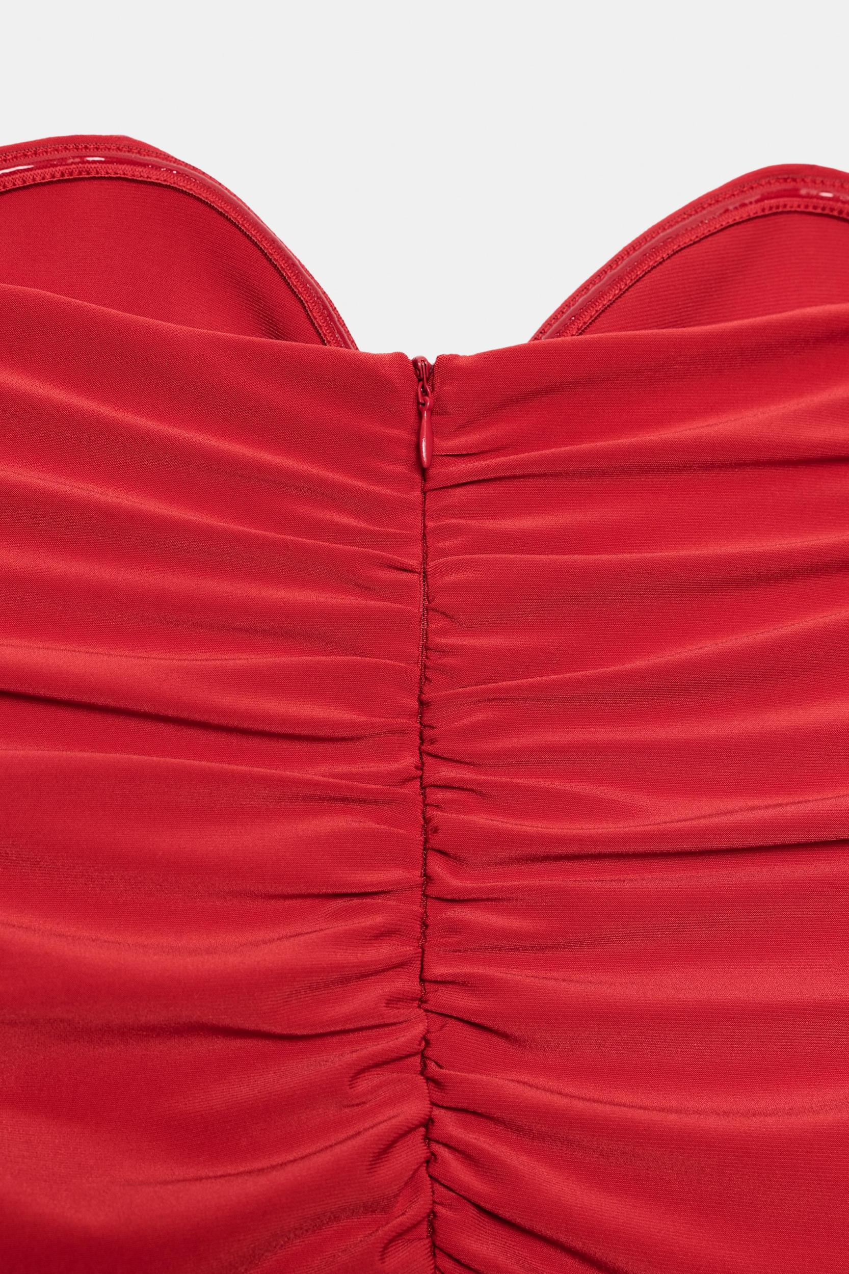 LONG DRAPED DRESS Product Image