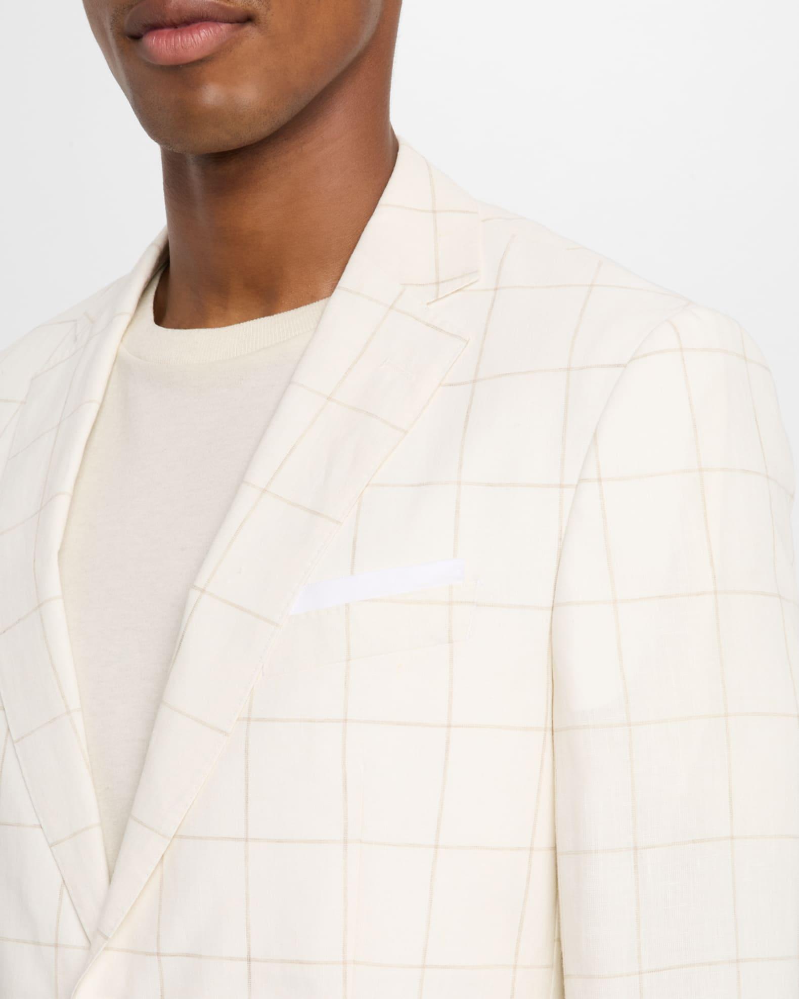 Men's Hutson Windowpane Linen-Wool Sport Coat Product Image