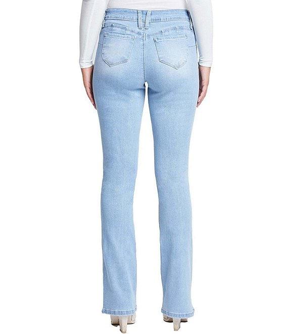 YMI Jeanswear Mid Rise Flared Jeans Product Image